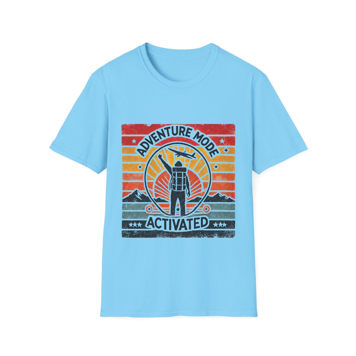 Adventure Mode Activated | Unisex Softstyle T-Shirt