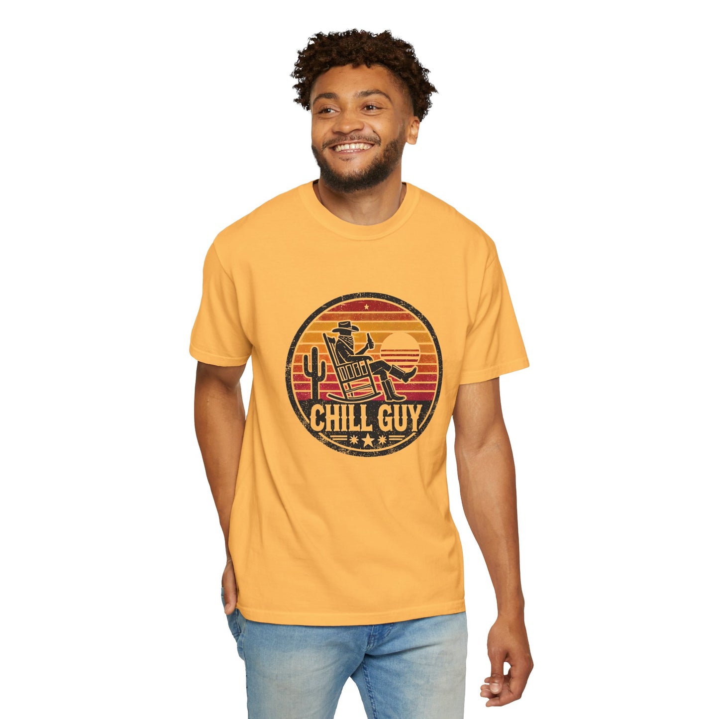 Chill Cowboy | Unisex Garment-Dyed T-shirt