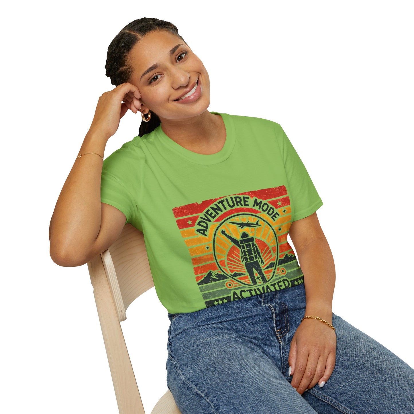 Adventure Mode Activated | Unisex Softstyle T-Shirt