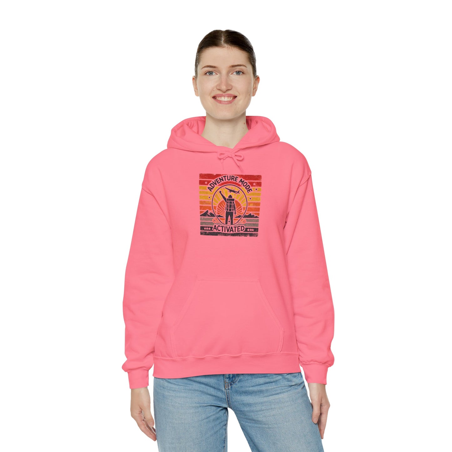 Adventure Mode Activated | Unisex Heavy Blend™ Hooded Sweatshirt