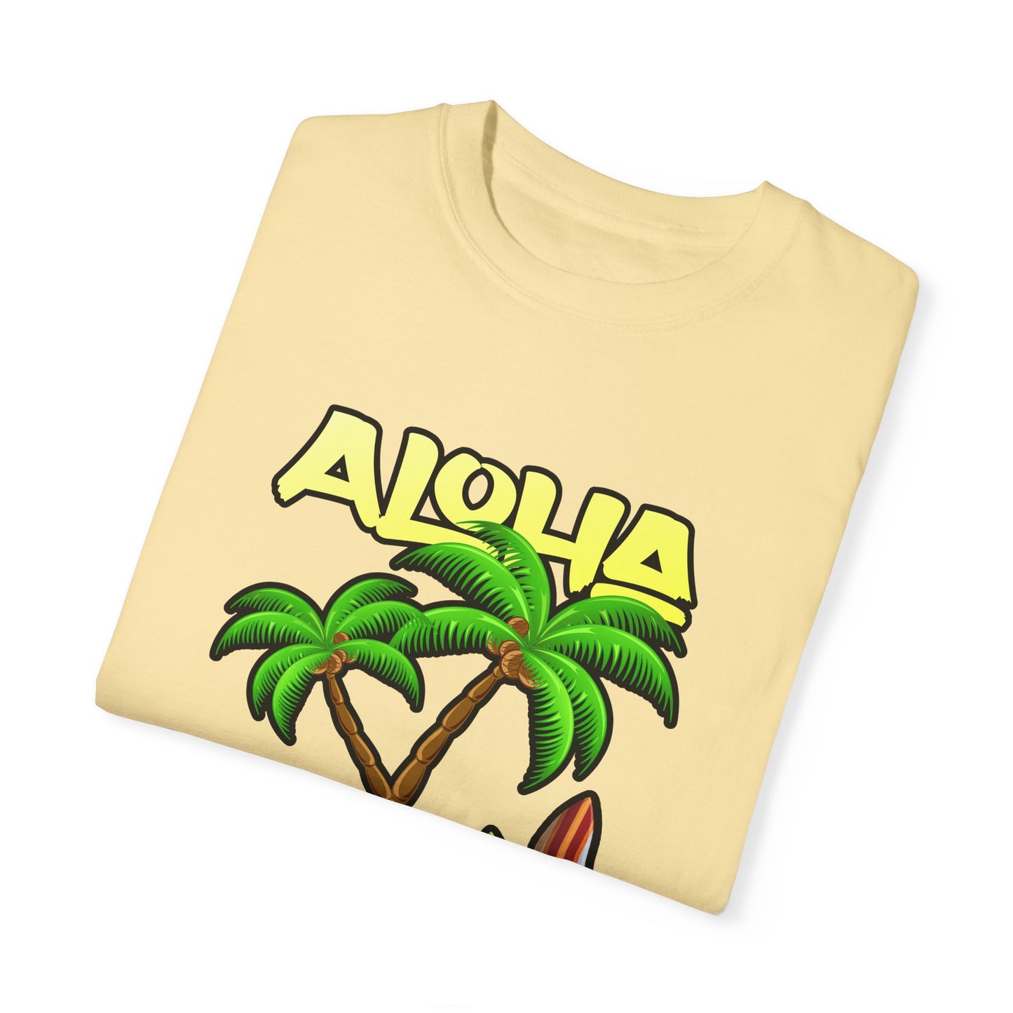 ALOHA | Unisex Garment-Dyed T-shirt