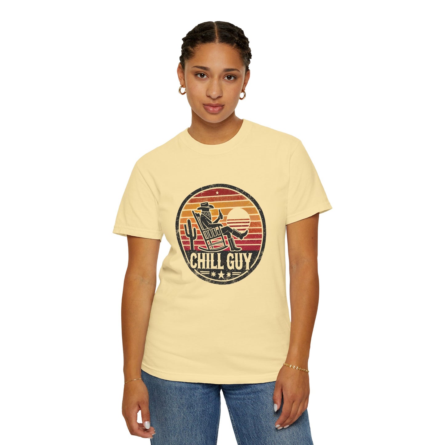 Chill Cowboy | Unisex Garment-Dyed T-shirt