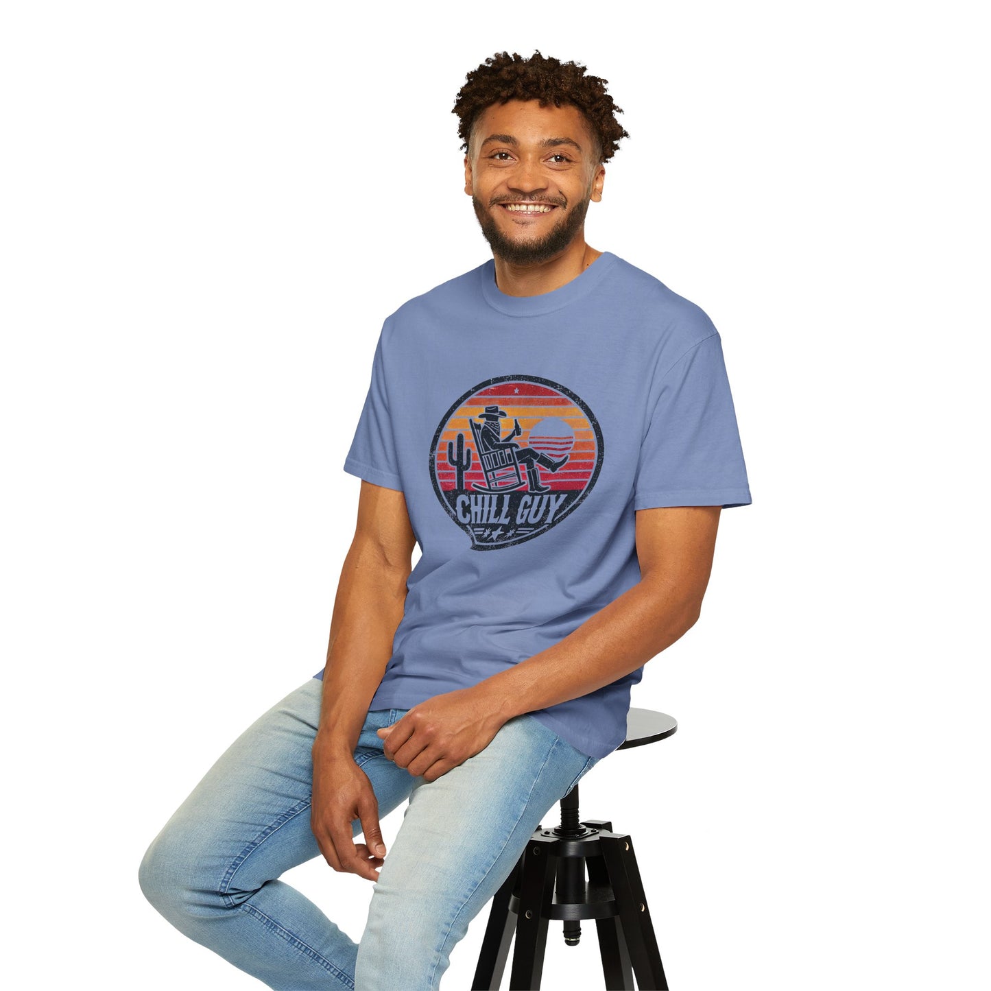 Chill Cowboy | Unisex Garment-Dyed T-shirt