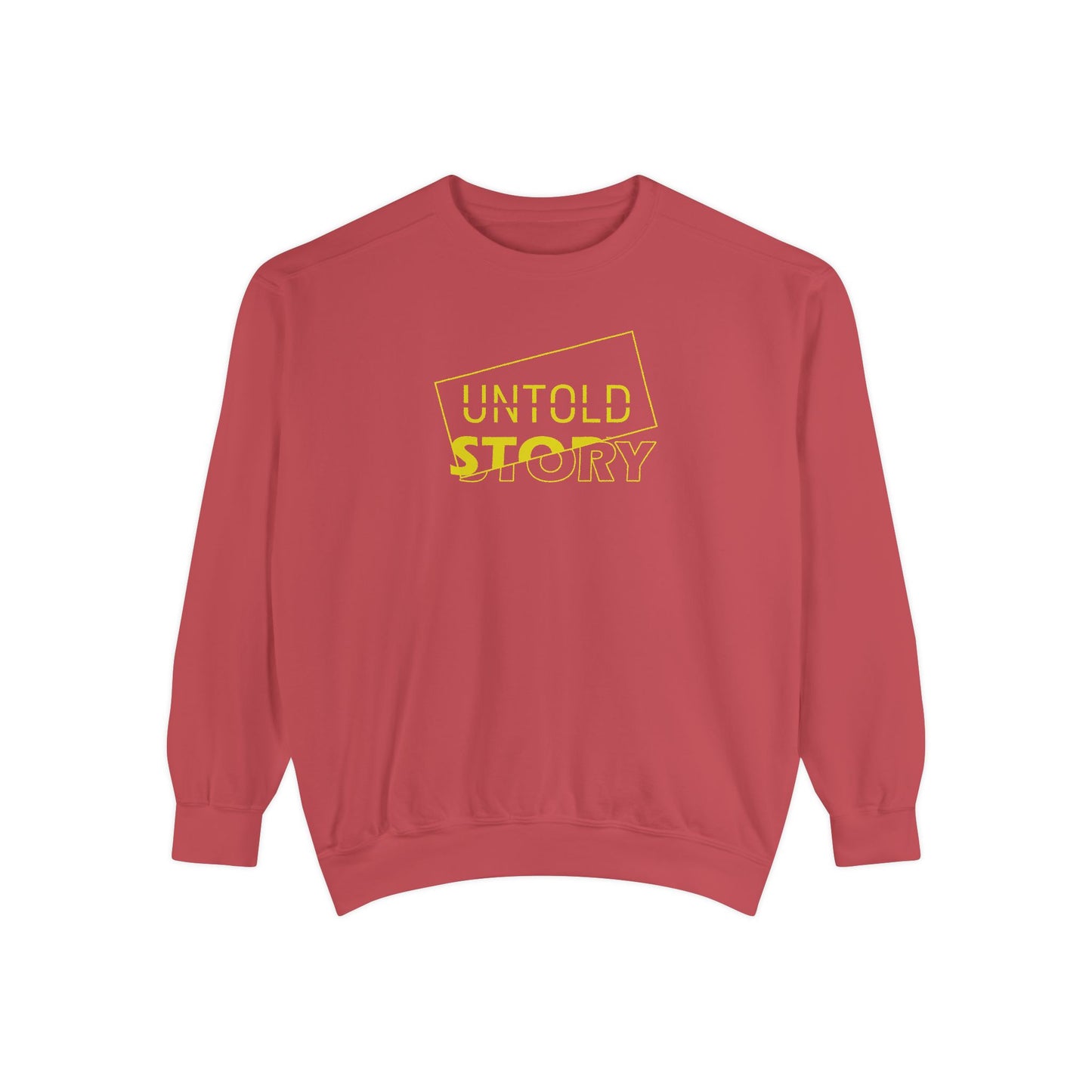 Untold Story_Unisex Garment-Dyed Sweatshirt