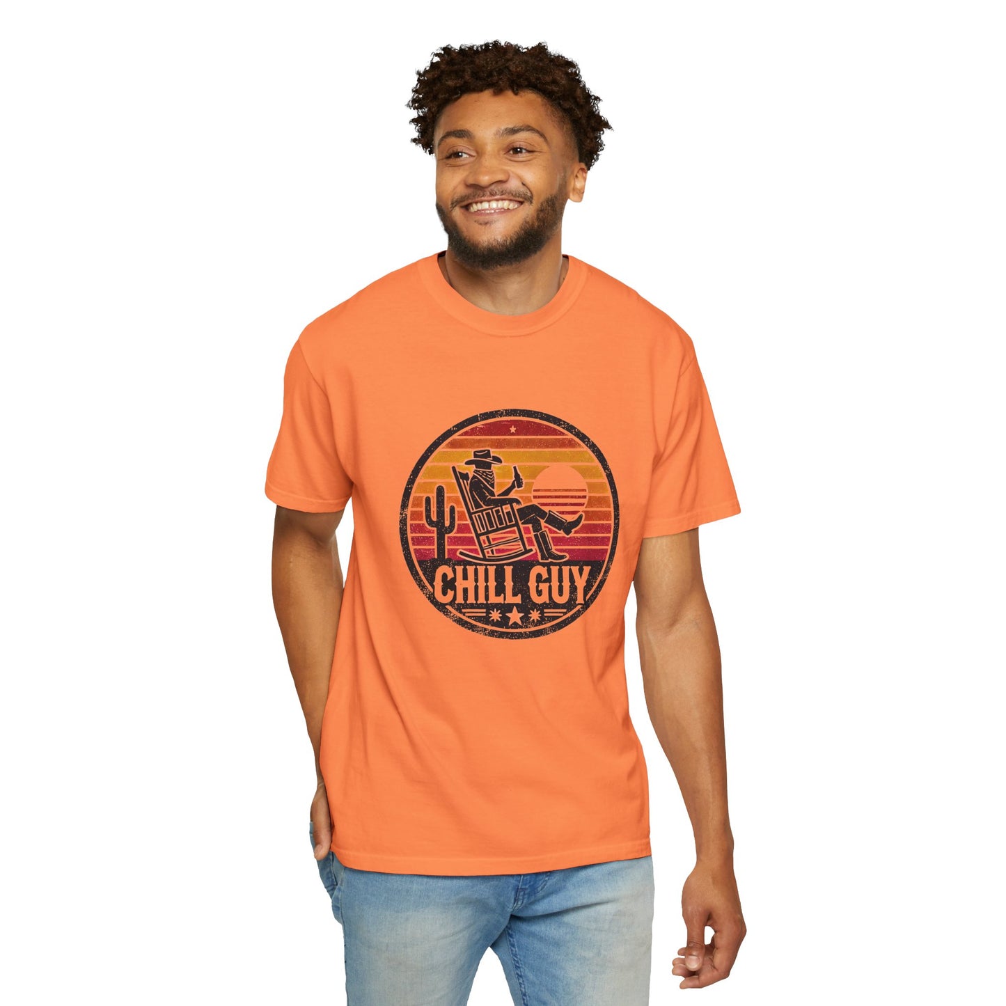 Chill Cowboy | Unisex Garment-Dyed T-shirt