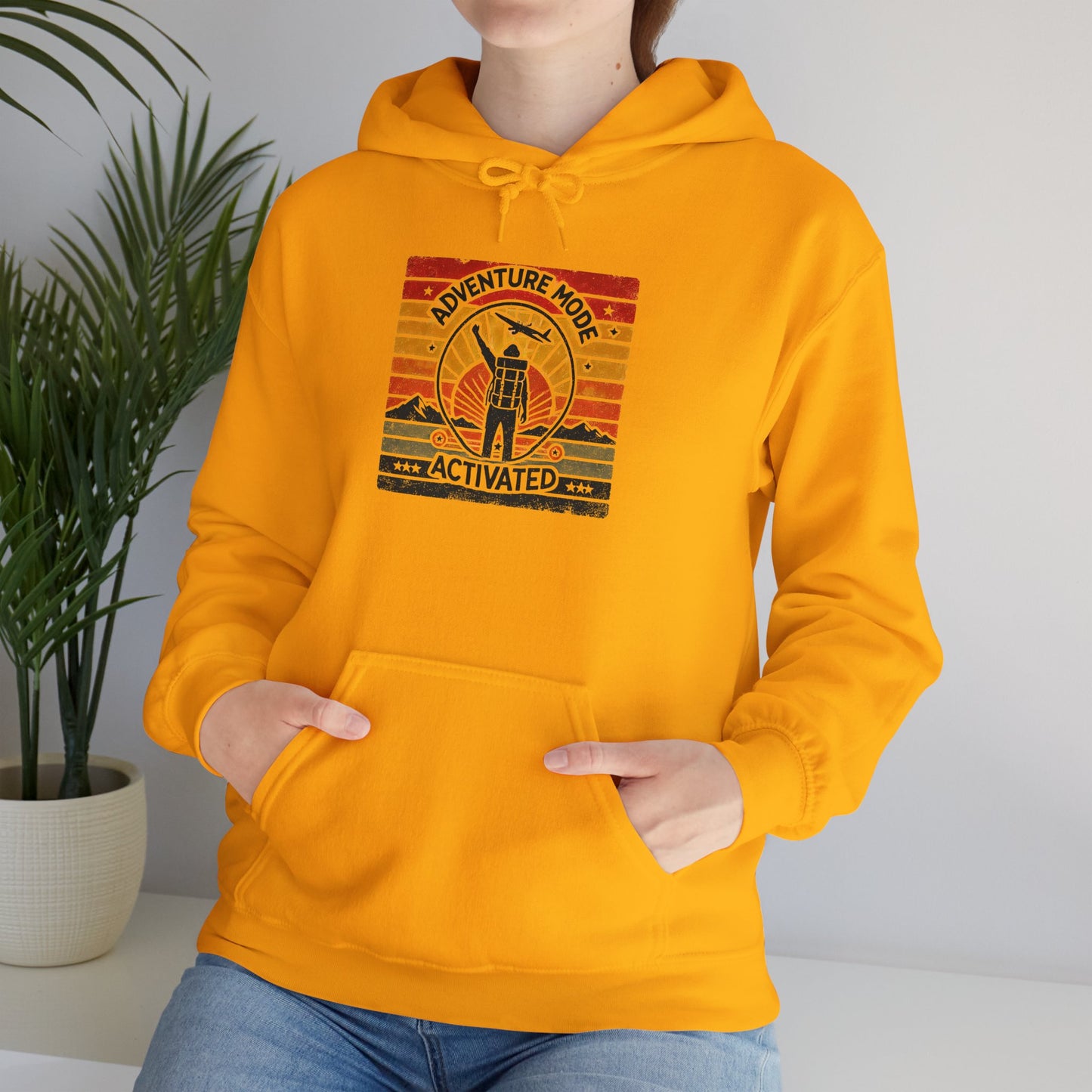 Adventure Mode Activated | Unisex Heavy Blend™ Hooded Sweatshirt