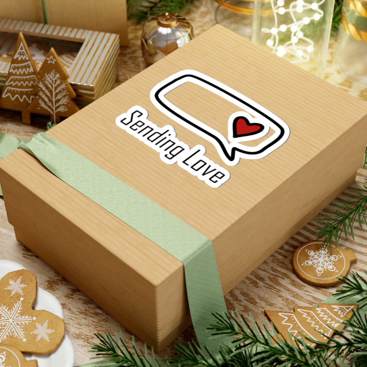 Sending Love_Kiss-Cut Stickers