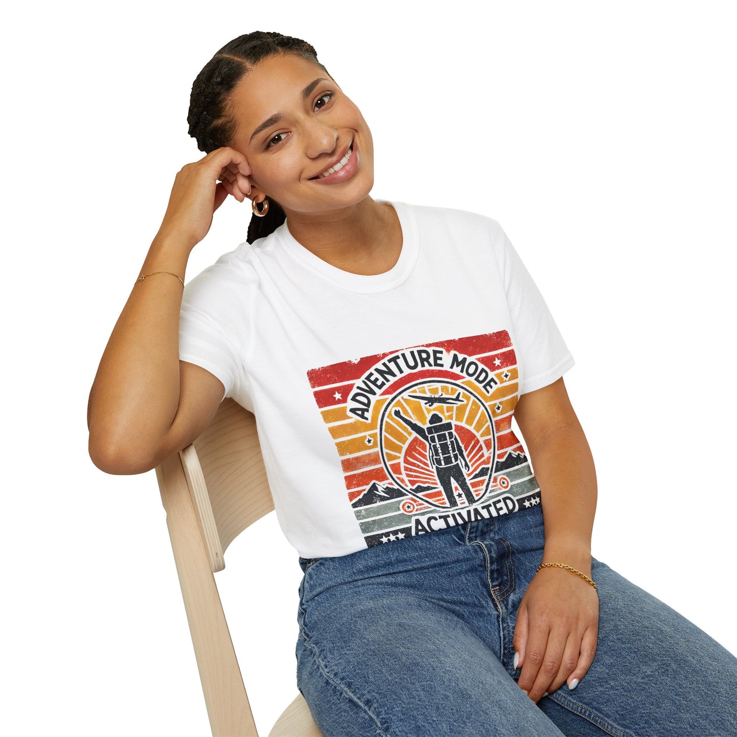 Adventure Mode Activated | Unisex Softstyle T-Shirt