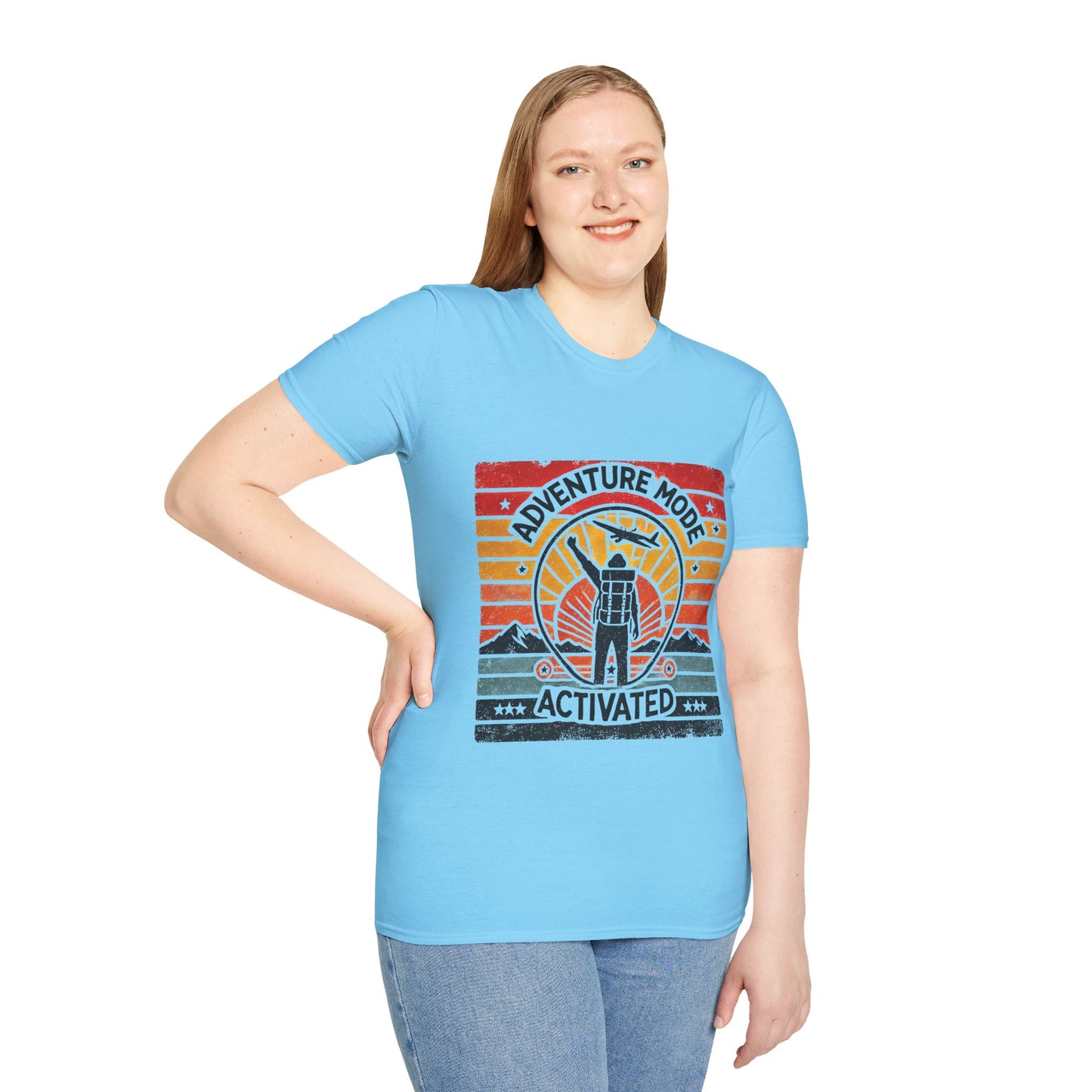 Adventure Mode Activated | Unisex Softstyle T-Shirt