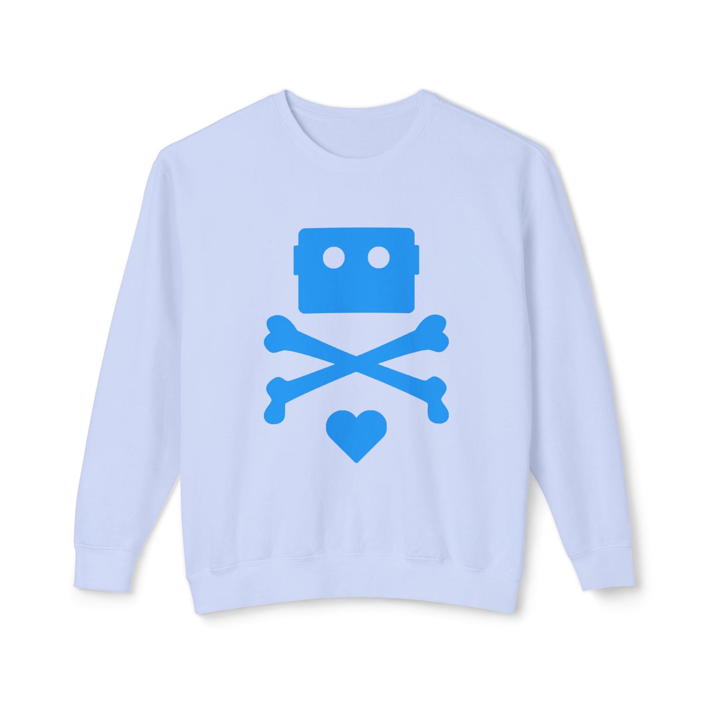Zima Blue | Unisex Lightweight Crewneck Sweatshirt