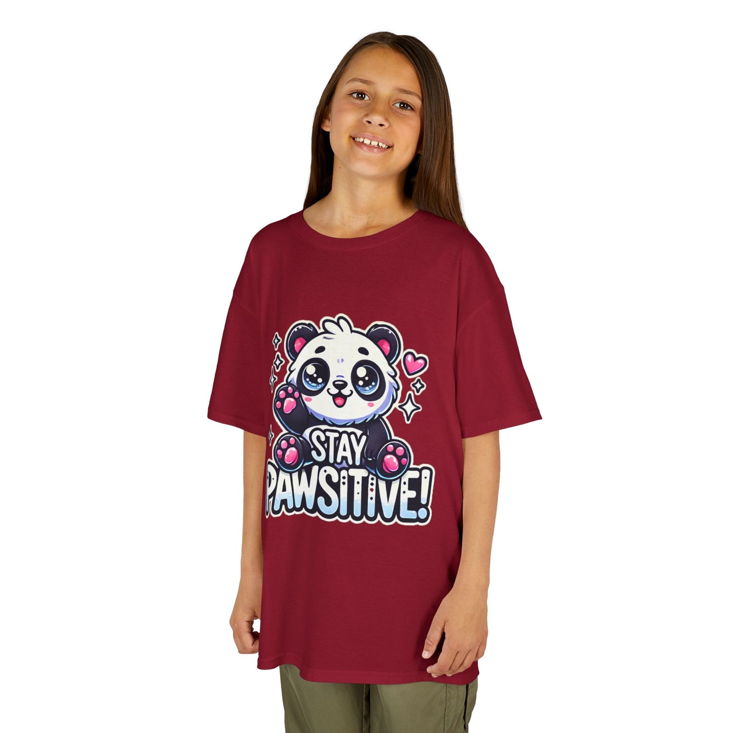 Pawsitive | Kids Heavy Cotton™ Tee