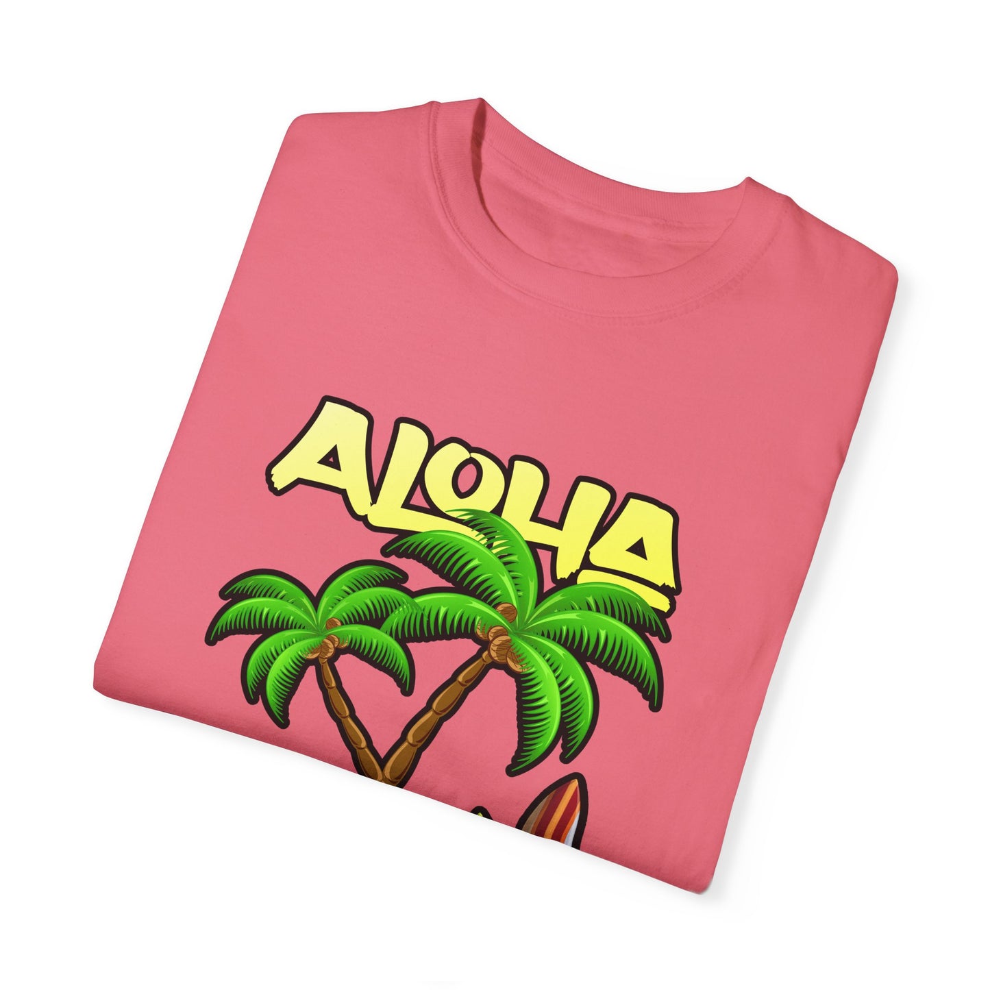 ALOHA | Unisex Garment-Dyed T-shirt