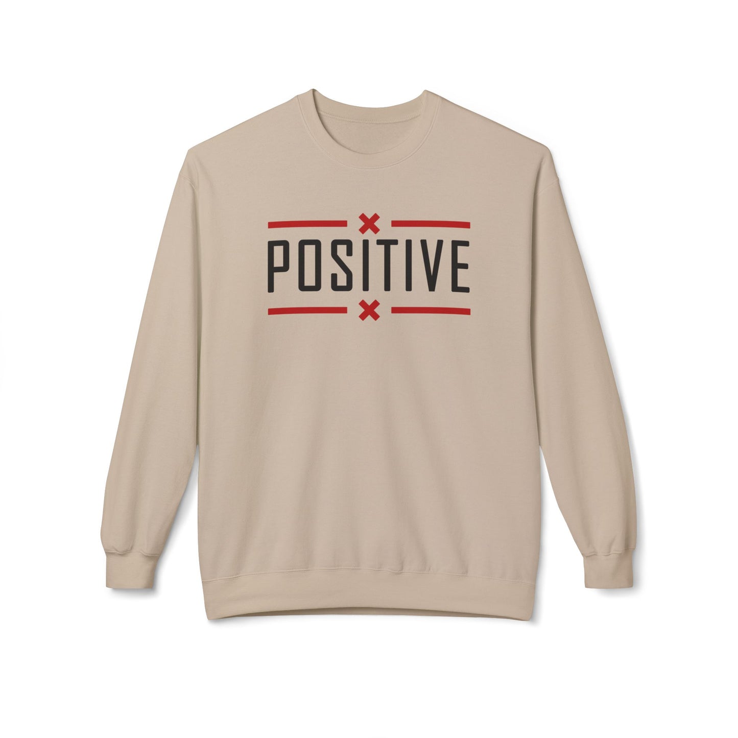 Positive_Unisex Midweight Softstyle Fleece Crewneck Sweatshirt