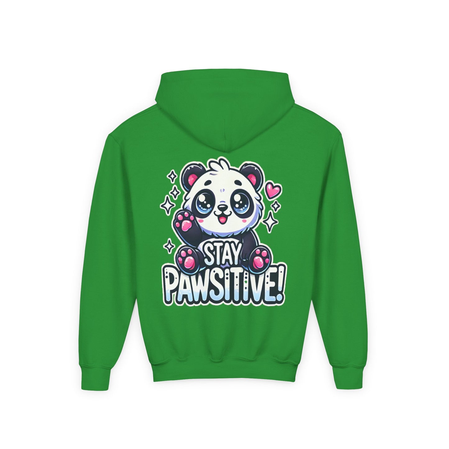 Pawsitive | Youth Heavy Blend Hooded Sweatshirt
