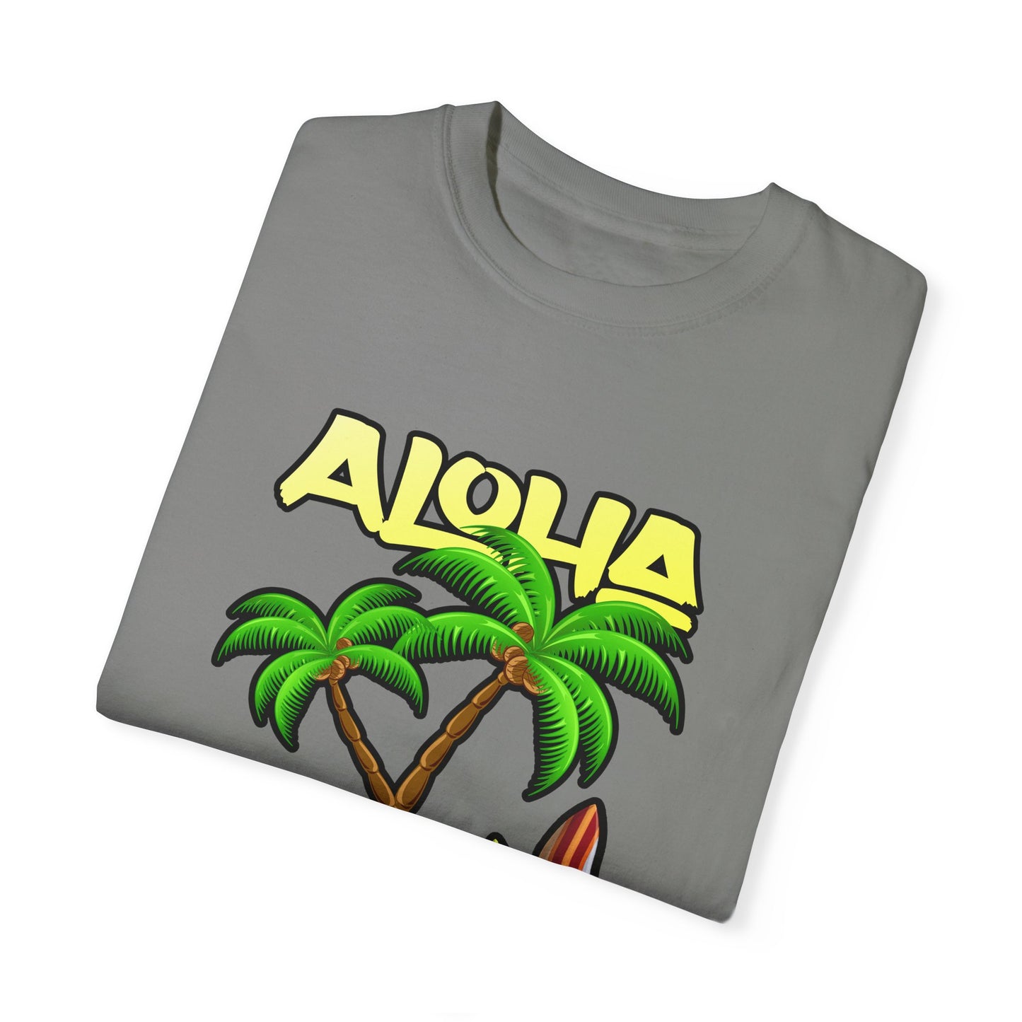 ALOHA | Unisex Garment-Dyed T-shirt