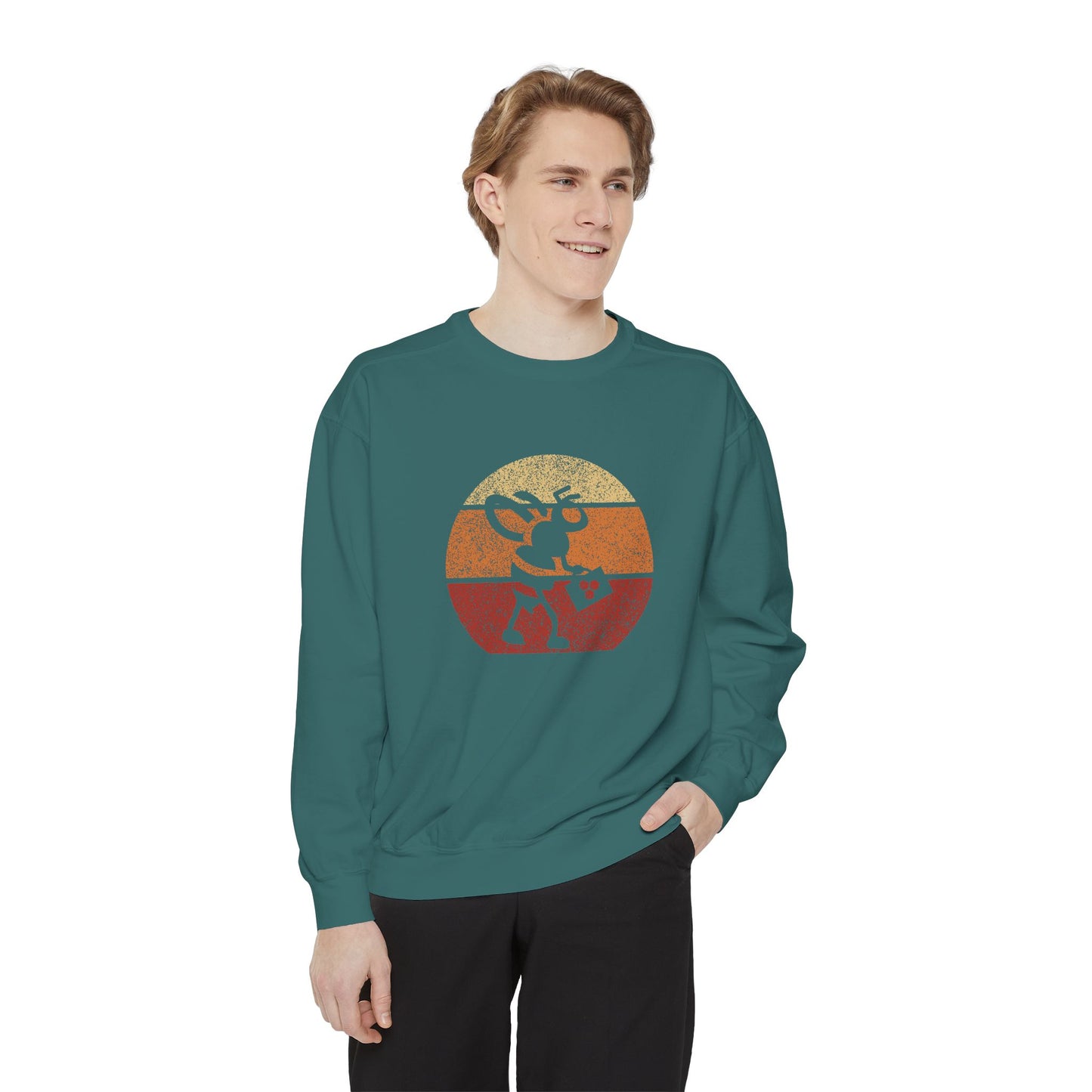Working Bee | Unisex Garment-Dyed Sweatshirt