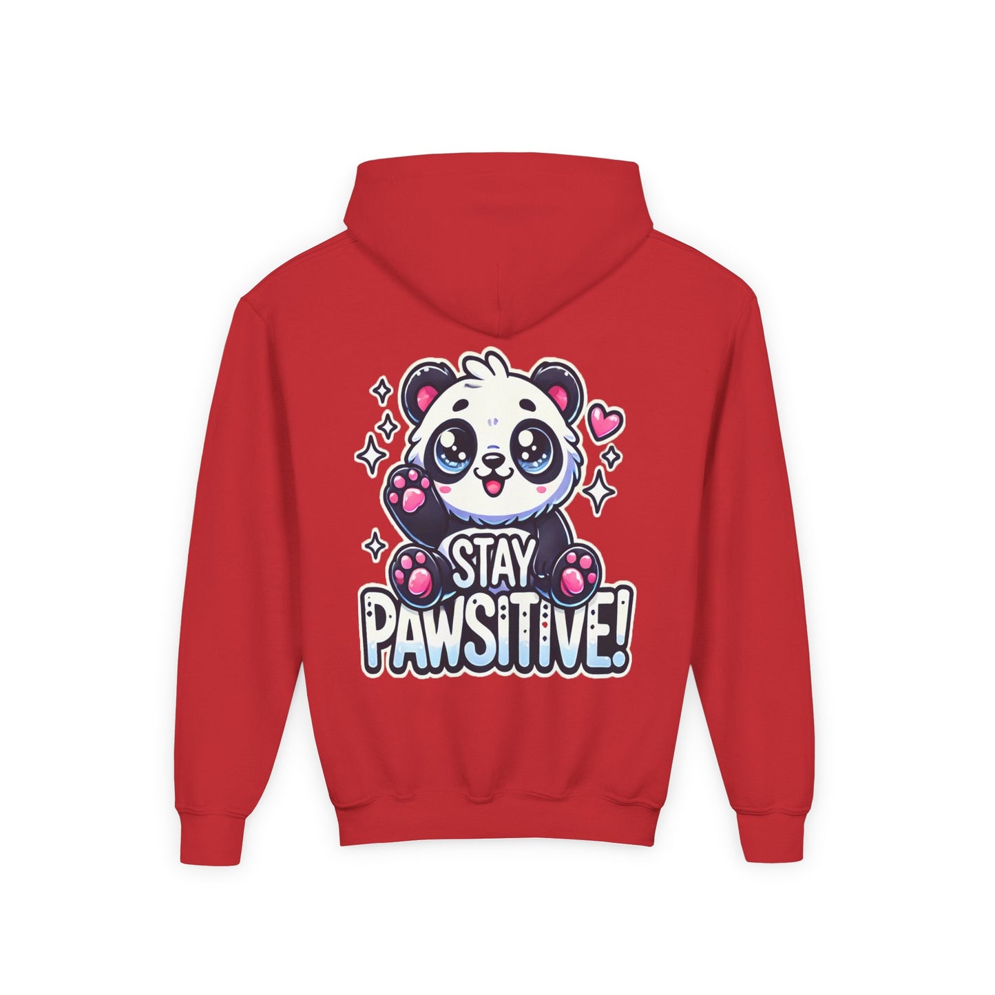 Pawsitive | Youth Heavy Blend Hooded Sweatshirt