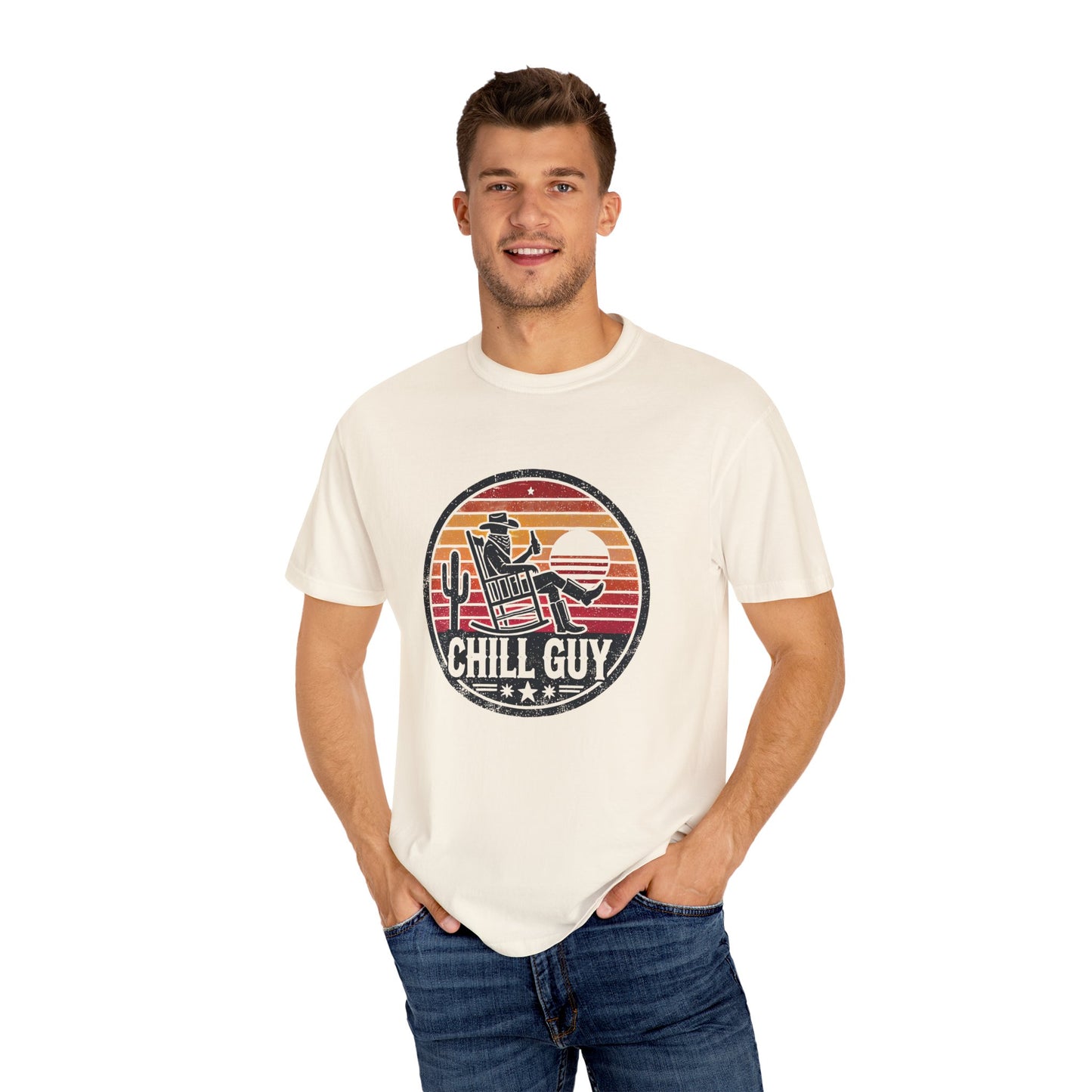 Chill Cowboy | Unisex Garment-Dyed T-shirt