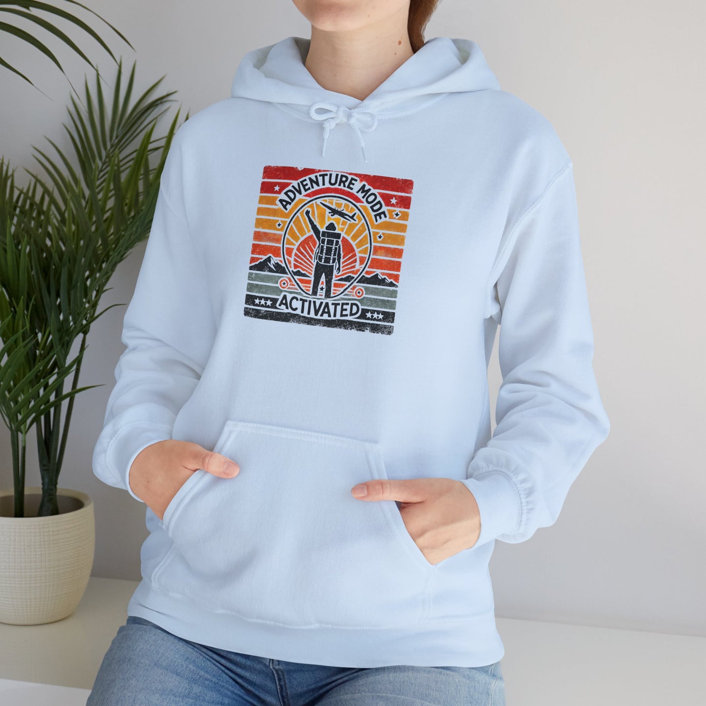 Adventure Mode Activated | Unisex Heavy Blend™ Hooded Sweatshirt