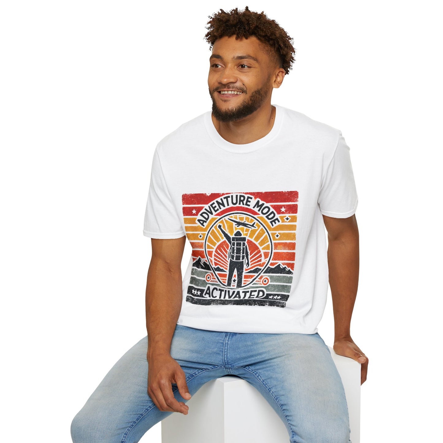 Adventure Mode Activated | Unisex Softstyle T-Shirt