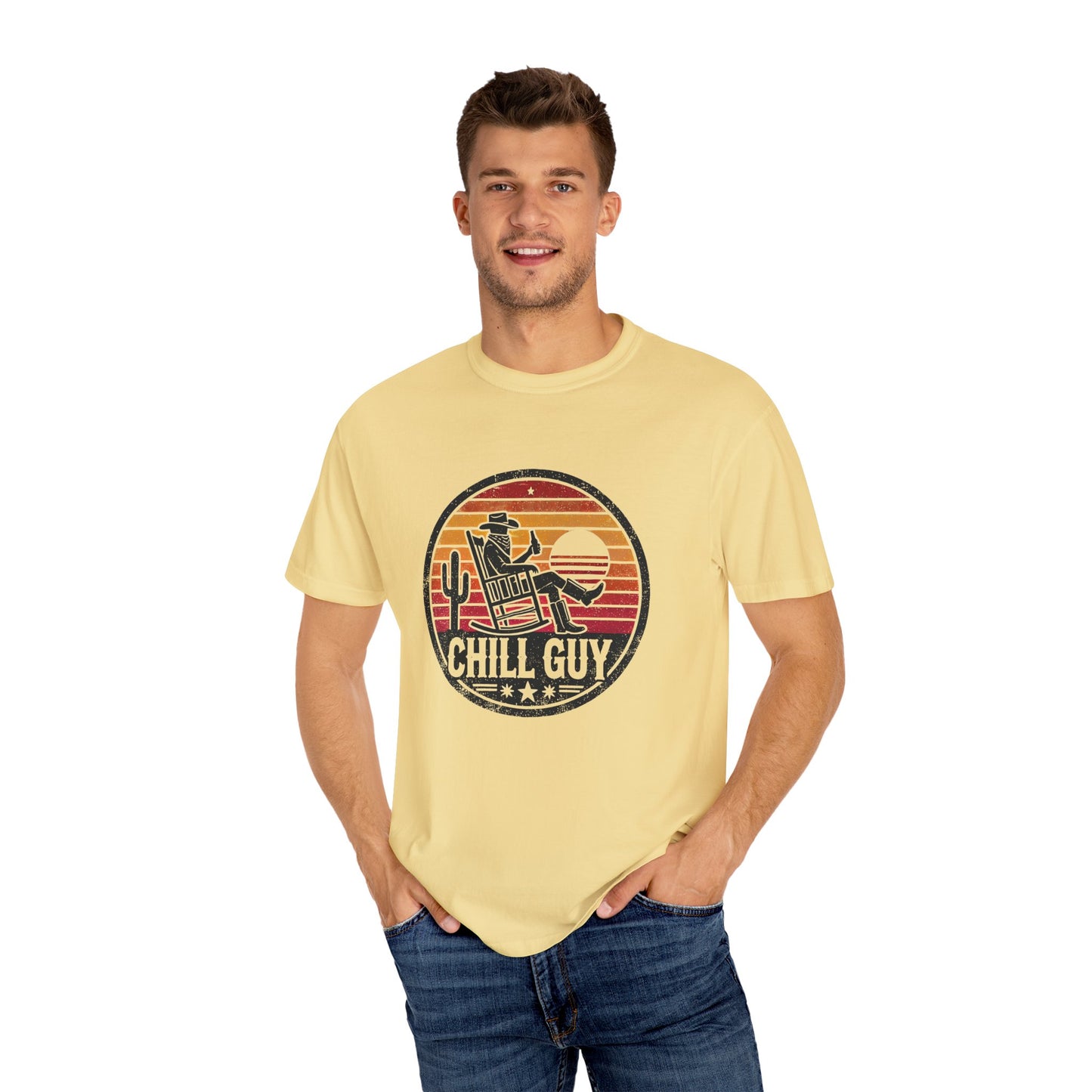 Chill Cowboy | Unisex Garment-Dyed T-shirt