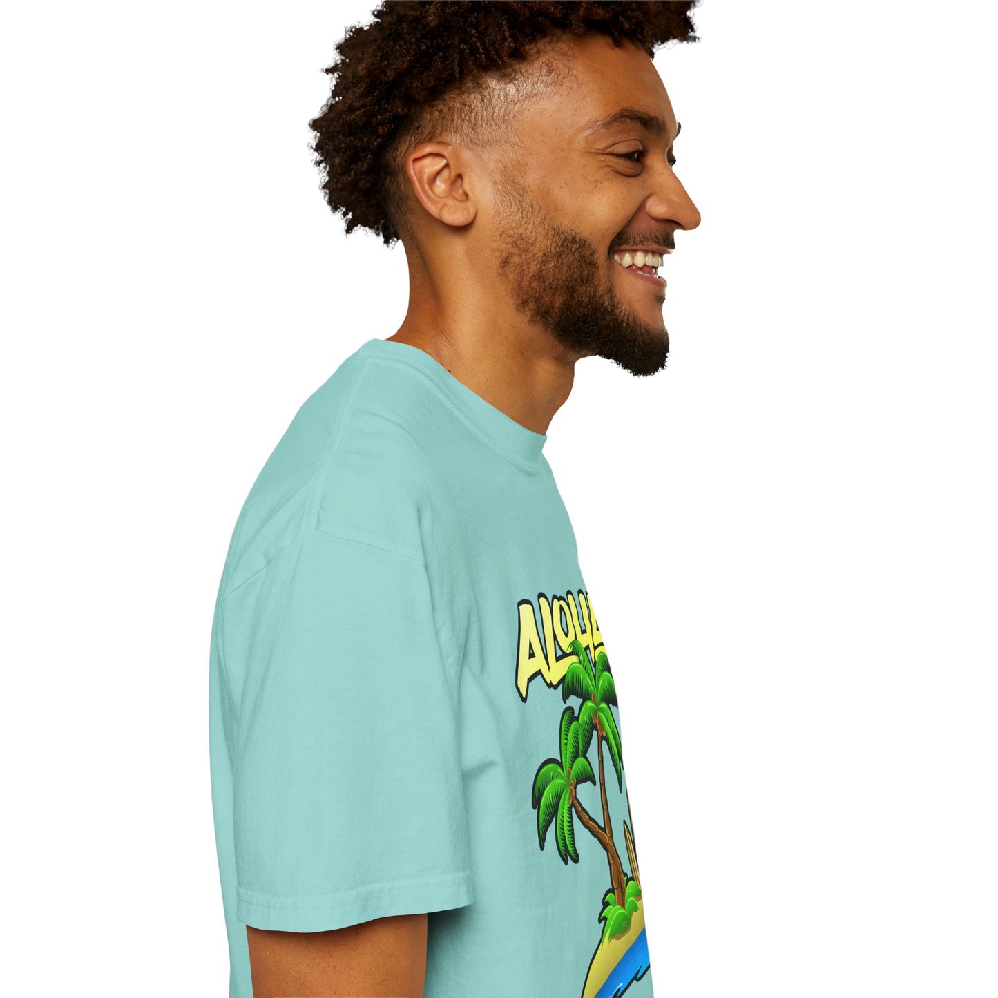 ALOHA | Unisex Garment-Dyed T-shirt