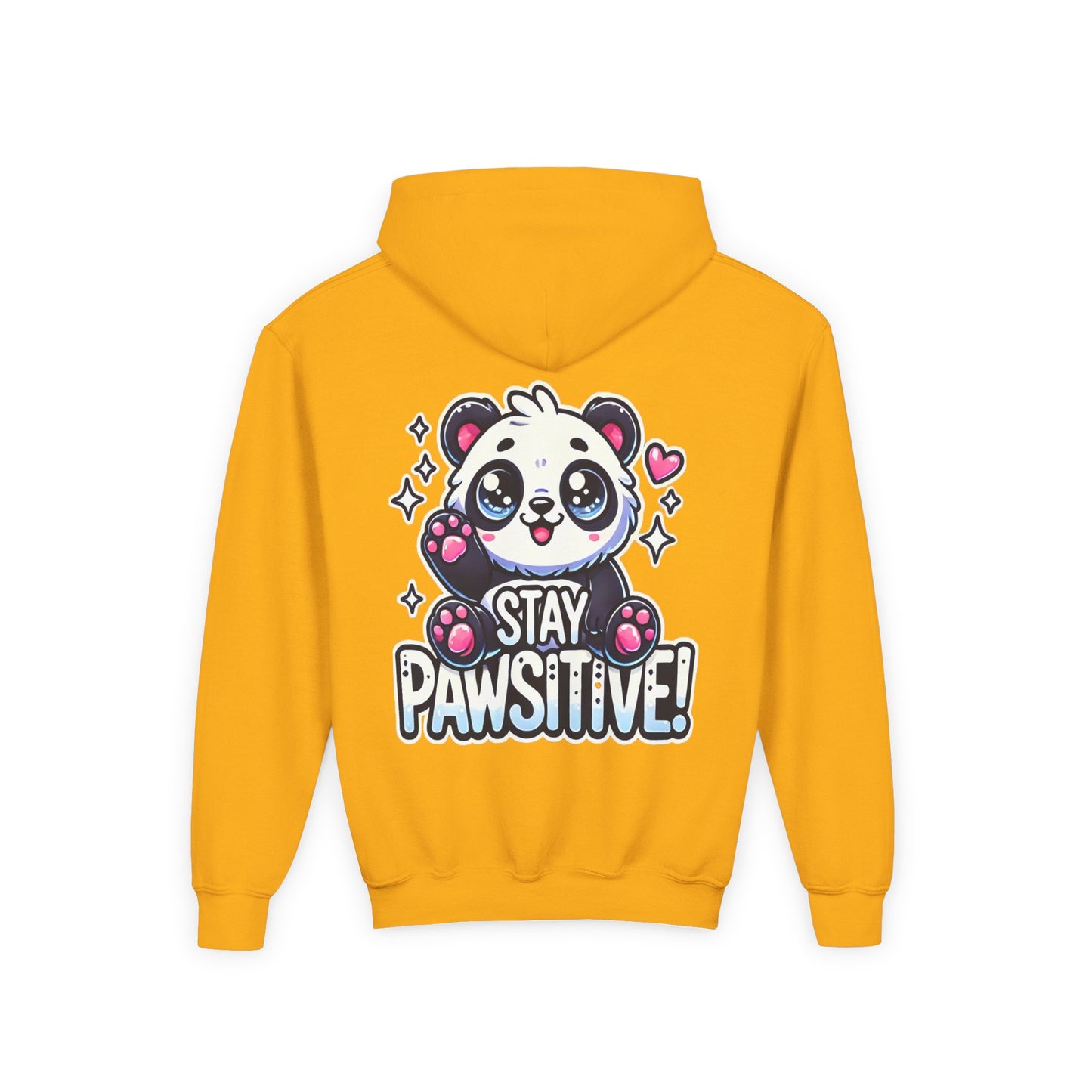Pawsitive | Youth Heavy Blend Hooded Sweatshirt