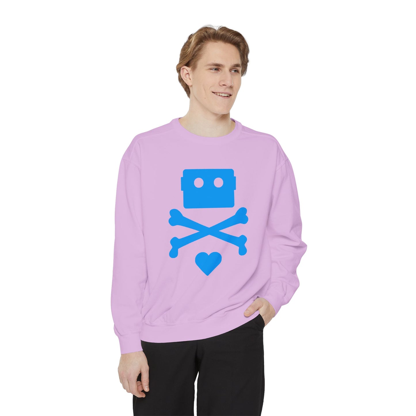 Zima Blue | Garment-Dyed Sweatshirt