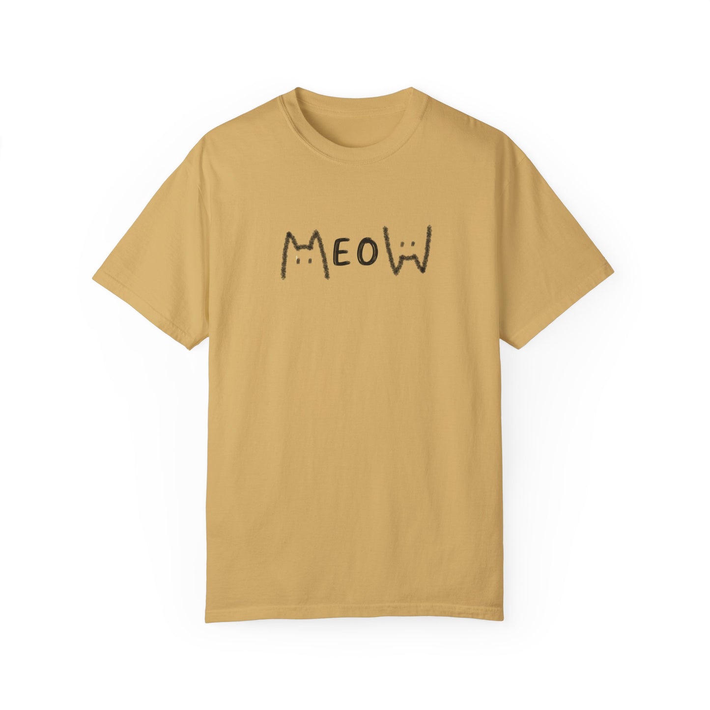 Meow_Unisex Garment-Dyed T-shirt
