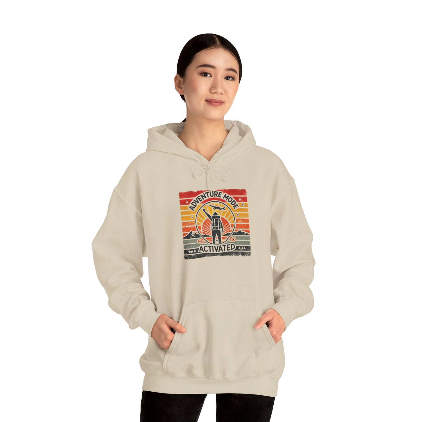 Adventure Mode Activated | Unisex Heavy Blend™ Hooded Sweatshirt