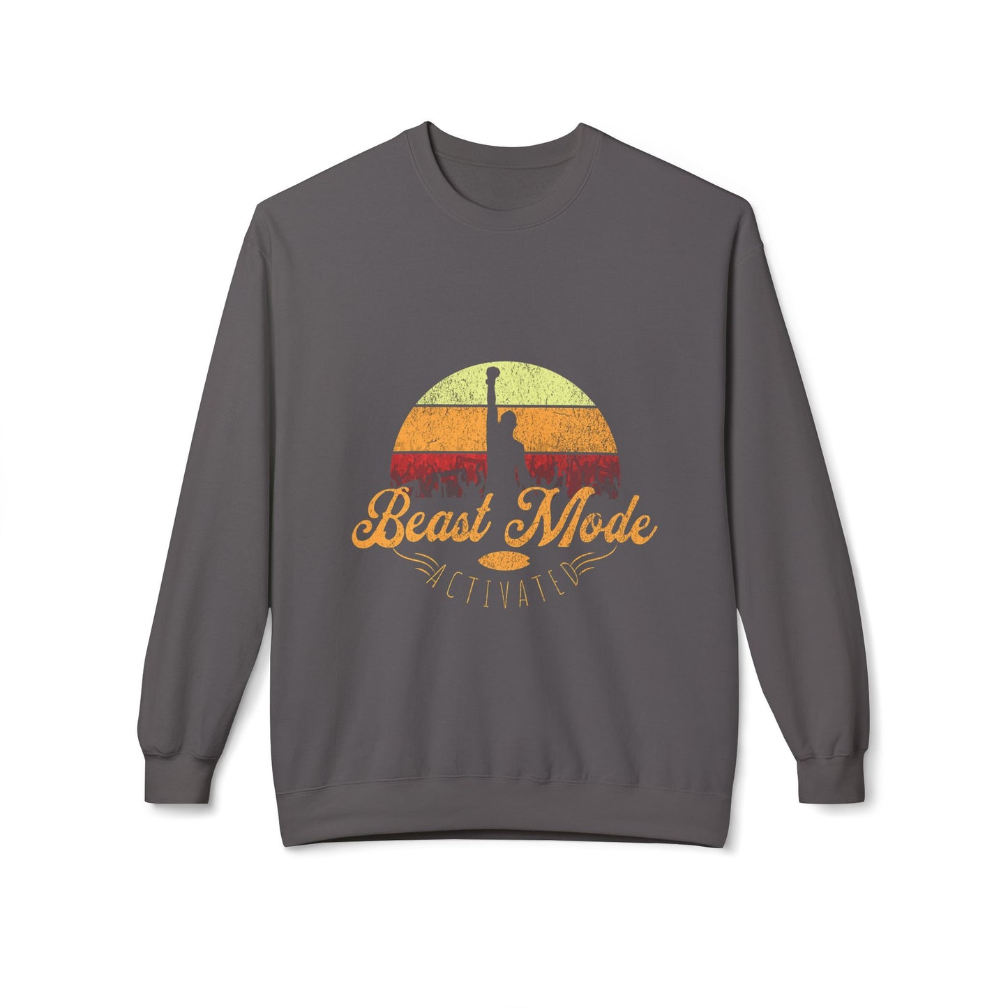 Beast Mode Activated | Unisex Midweight Softstyle Fleece Crewneck Sweatshirt