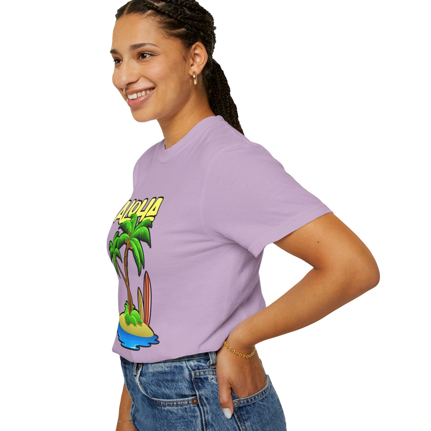 ALOHA | Unisex Garment-Dyed T-shirt
