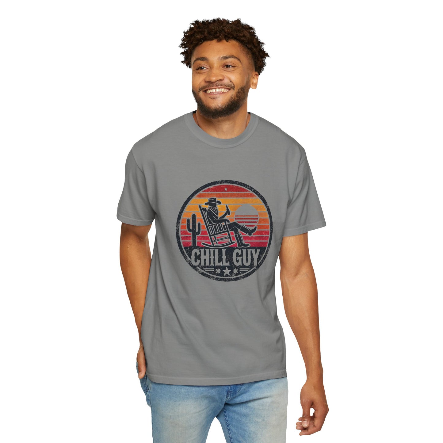 Chill Cowboy | Unisex Garment-Dyed T-shirt