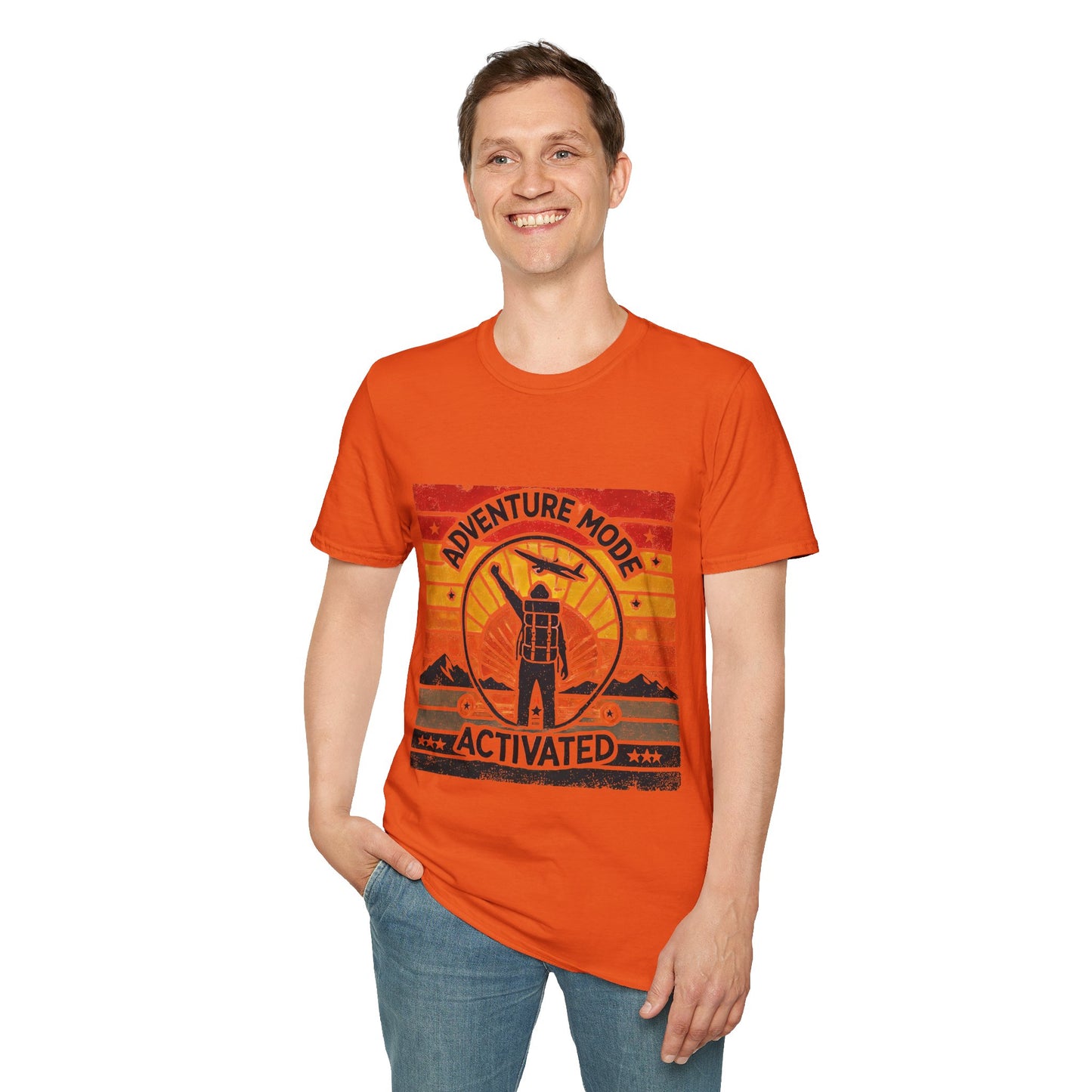 Adventure Mode Activated | Unisex Softstyle T-Shirt