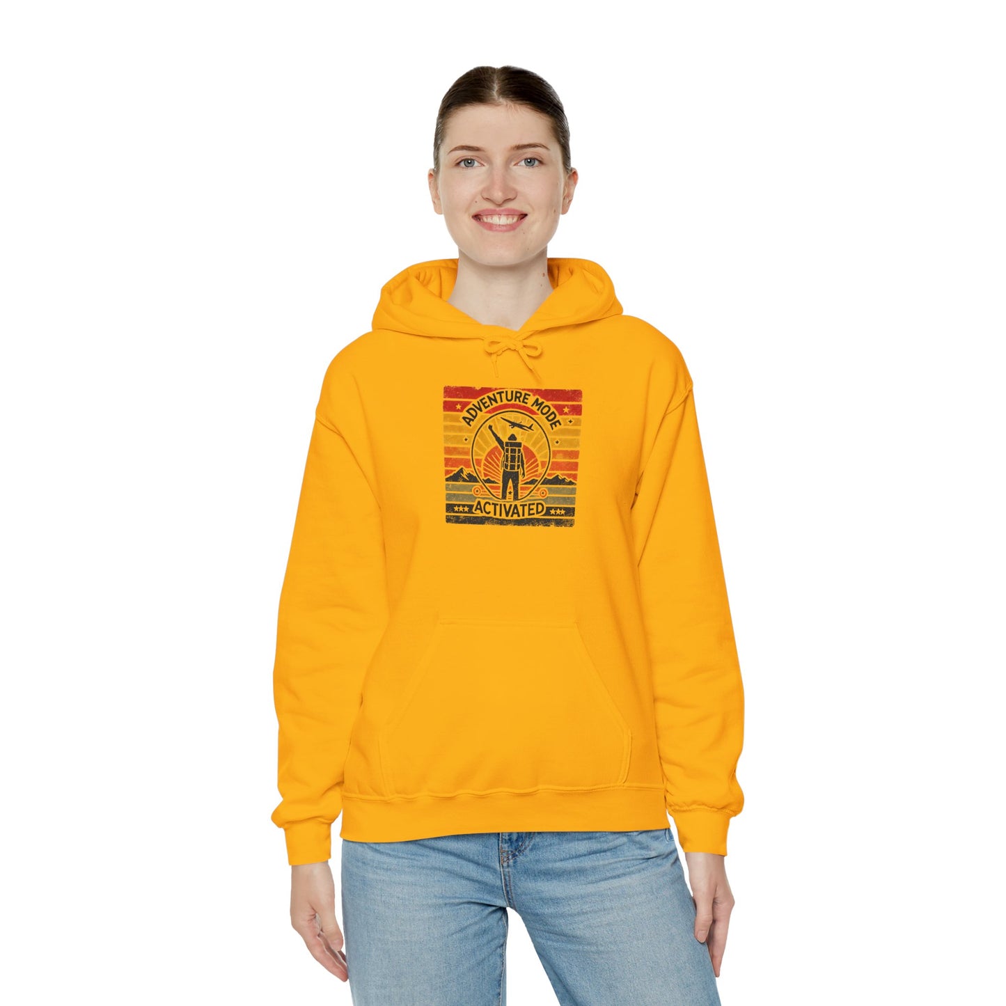 Adventure Mode Activated | Unisex Heavy Blend™ Hooded Sweatshirt