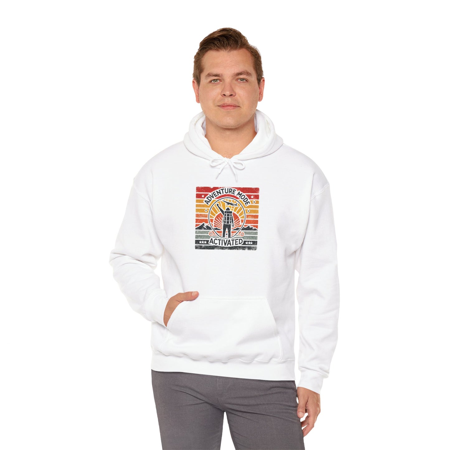 Adventure Mode Activated | Unisex Heavy Blend™ Hooded Sweatshirt