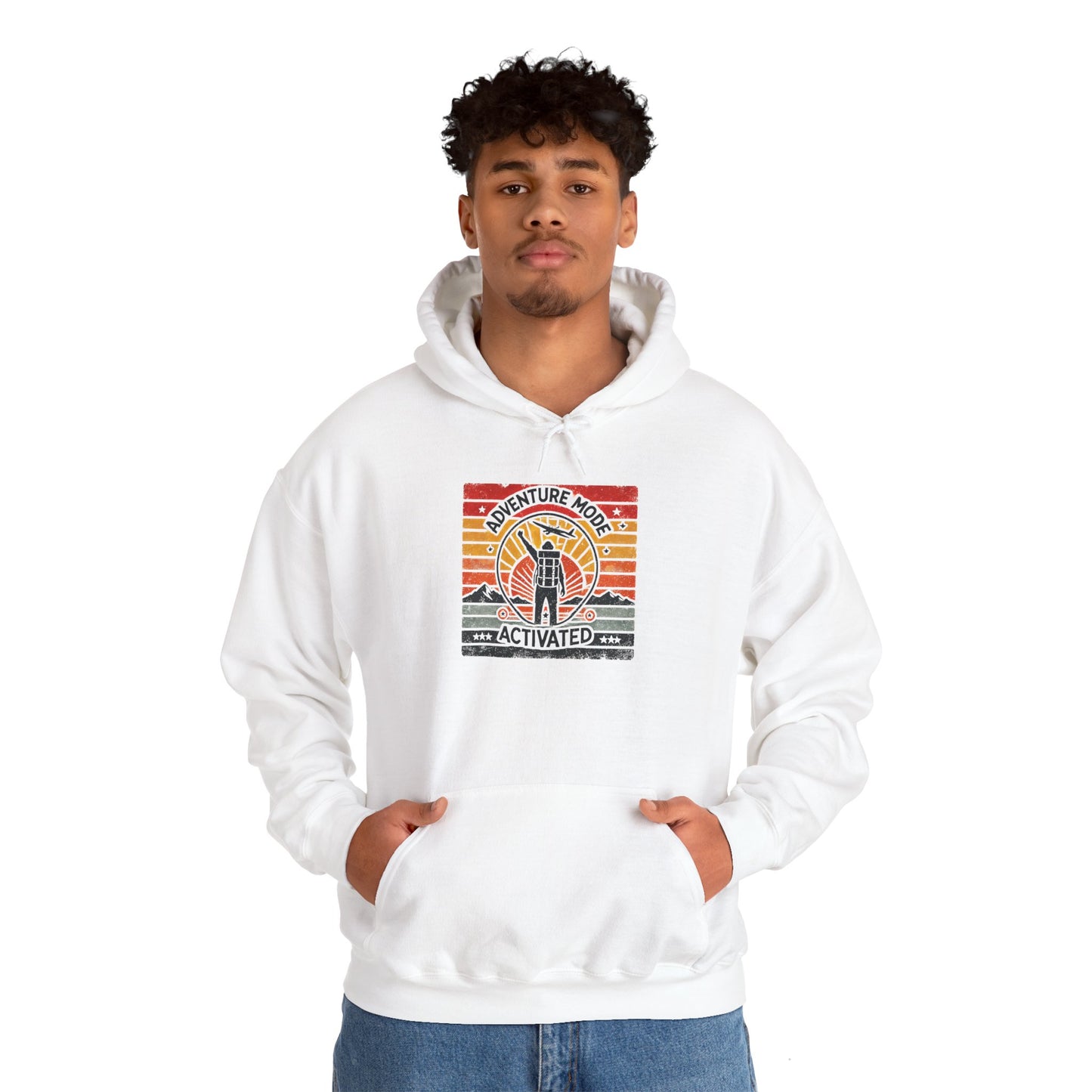 Adventure Mode Activated | Unisex Heavy Blend™ Hooded Sweatshirt