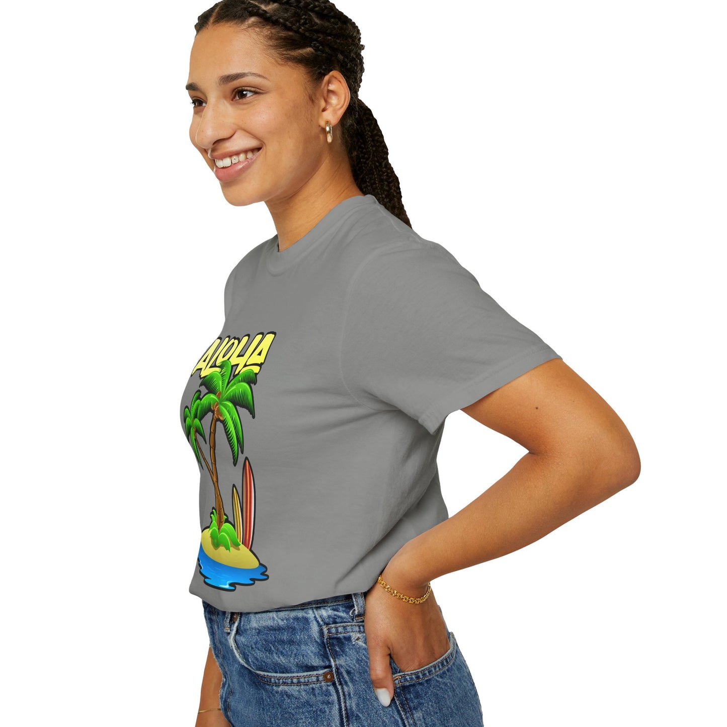 ALOHA | Unisex Garment-Dyed T-shirt