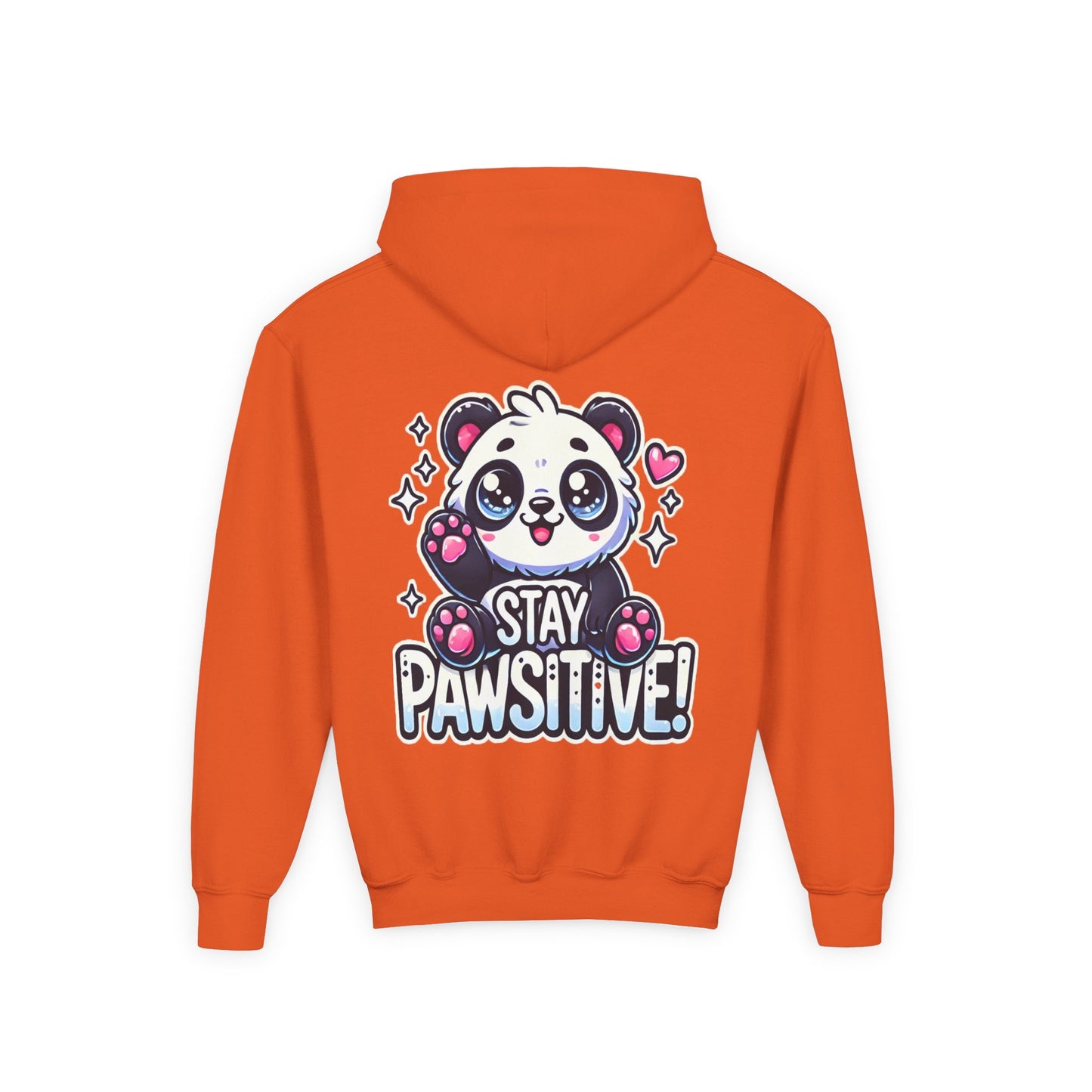 Pawsitive | Youth Heavy Blend Hooded Sweatshirt