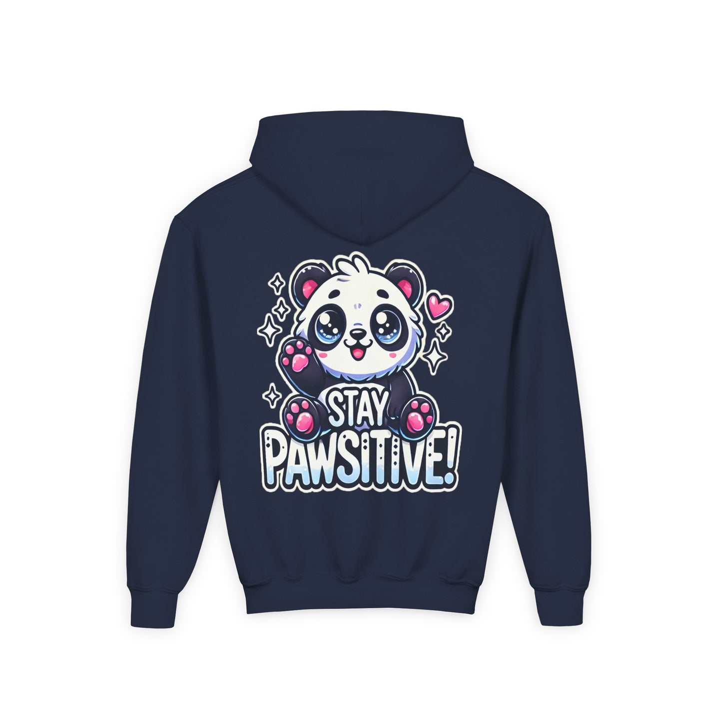 Pawsitive | Youth Heavy Blend Hooded Sweatshirt