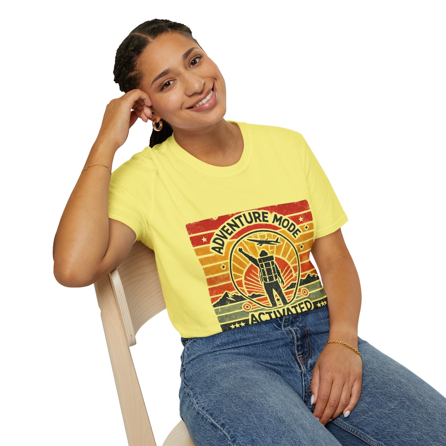 Adventure Mode Activated | Unisex Softstyle T-Shirt