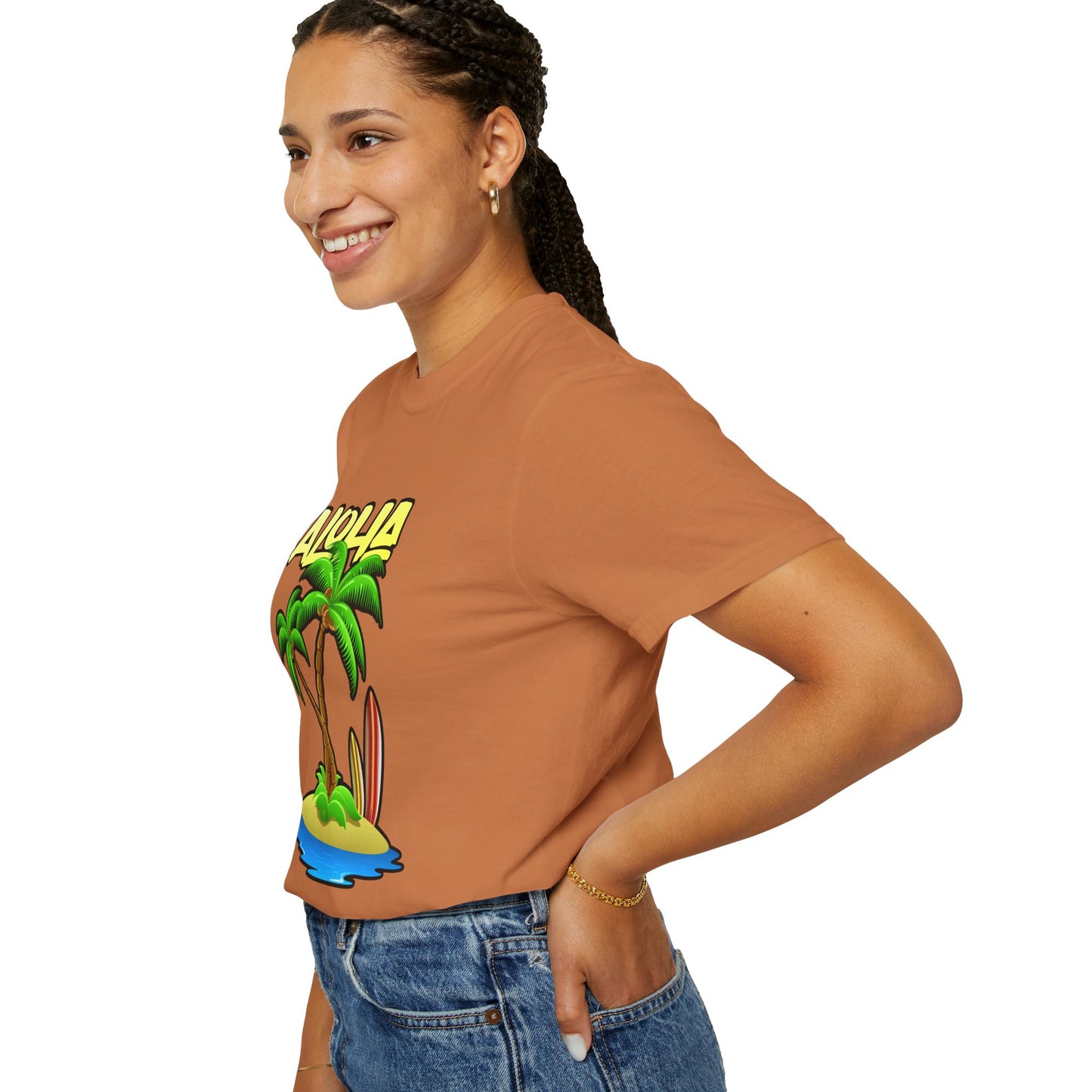 ALOHA | Unisex Garment-Dyed T-shirt