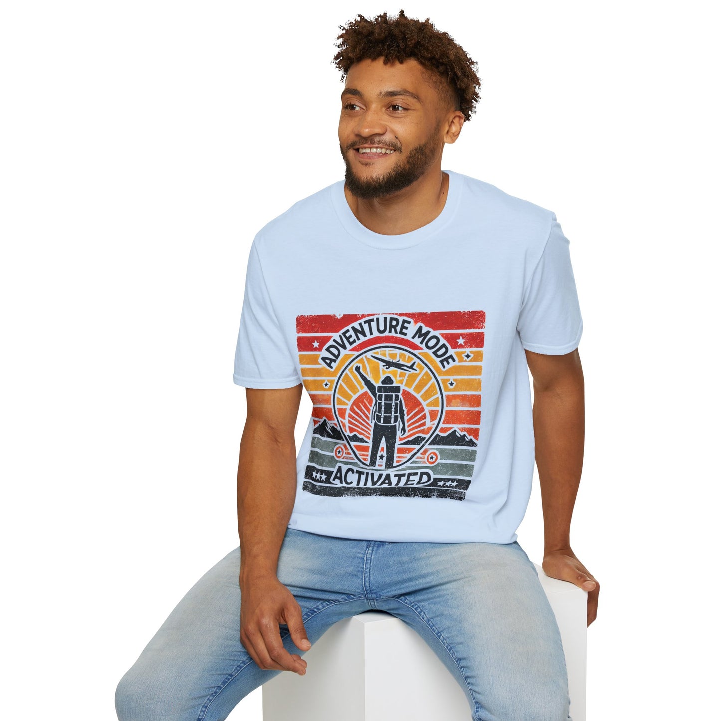 Adventure Mode Activated | Unisex Softstyle T-Shirt