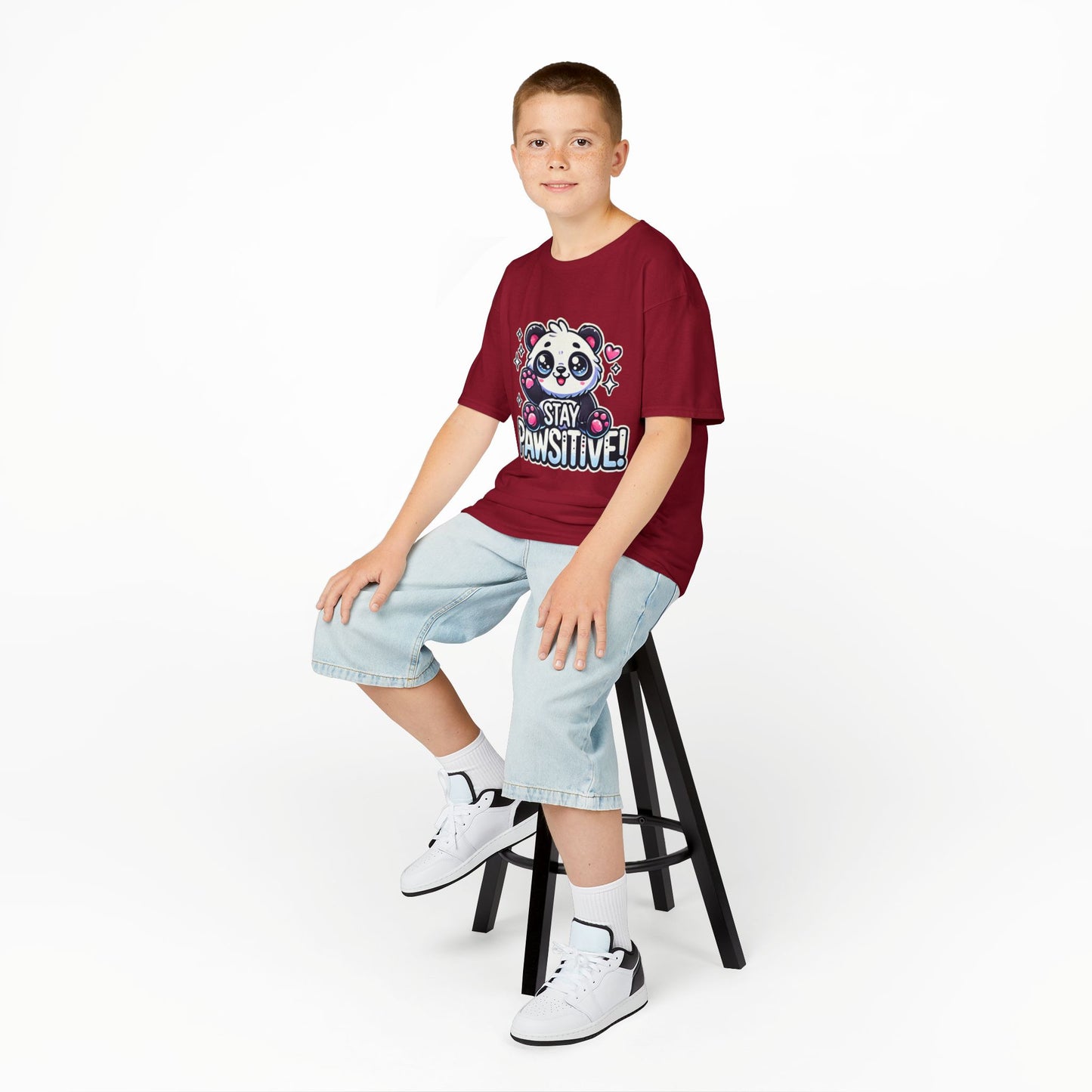 Pawsitive | Kids Heavy Cotton™ Tee