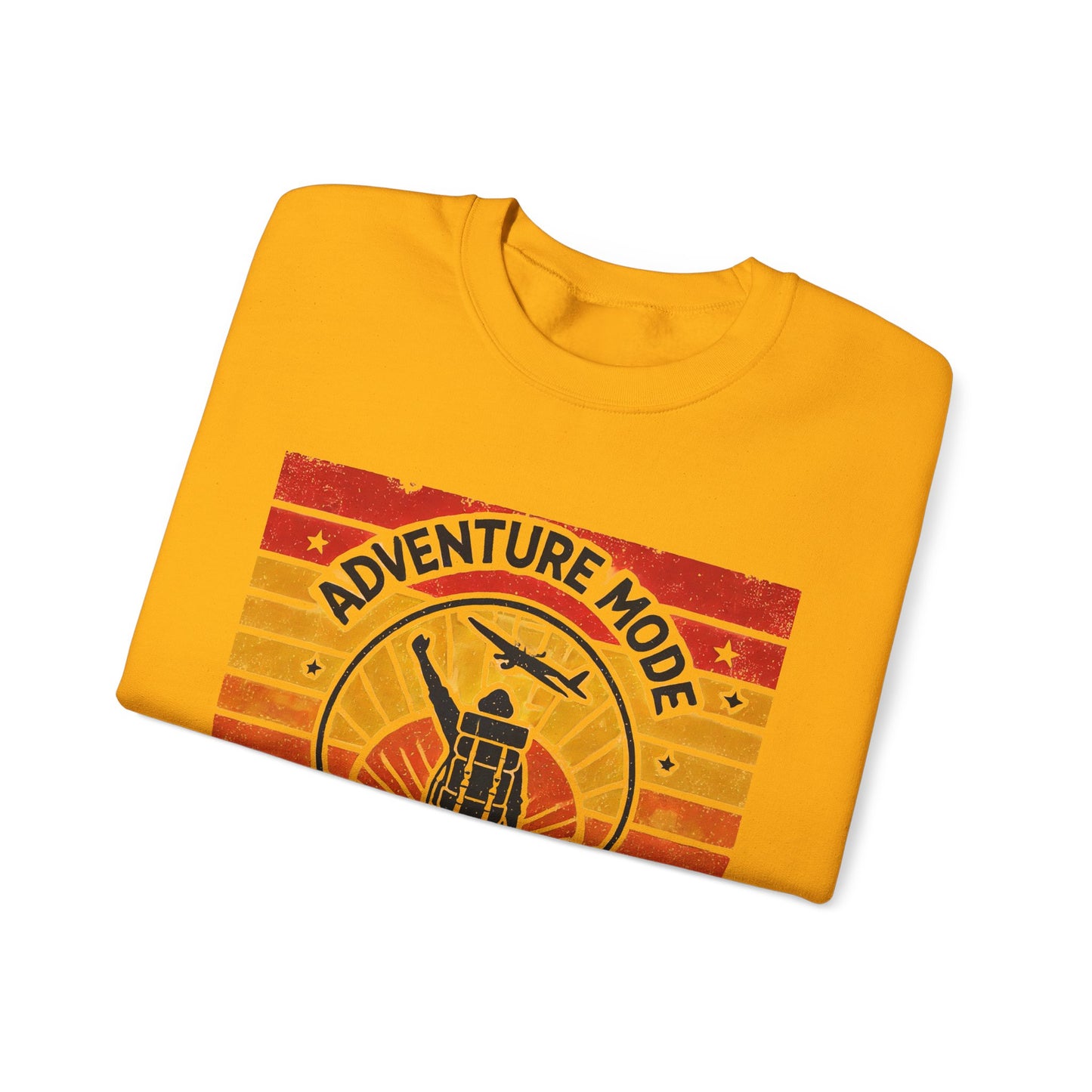 Adventure Mode Activated | Unisex Heavy Blend™ Crewneck Sweatshirt