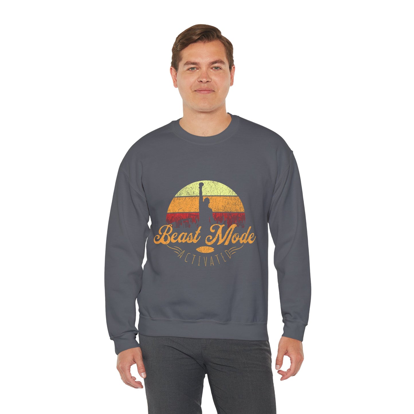 Beast Mode Activated | Unisex Heavy Blend™ Crewneck Sweatshirt