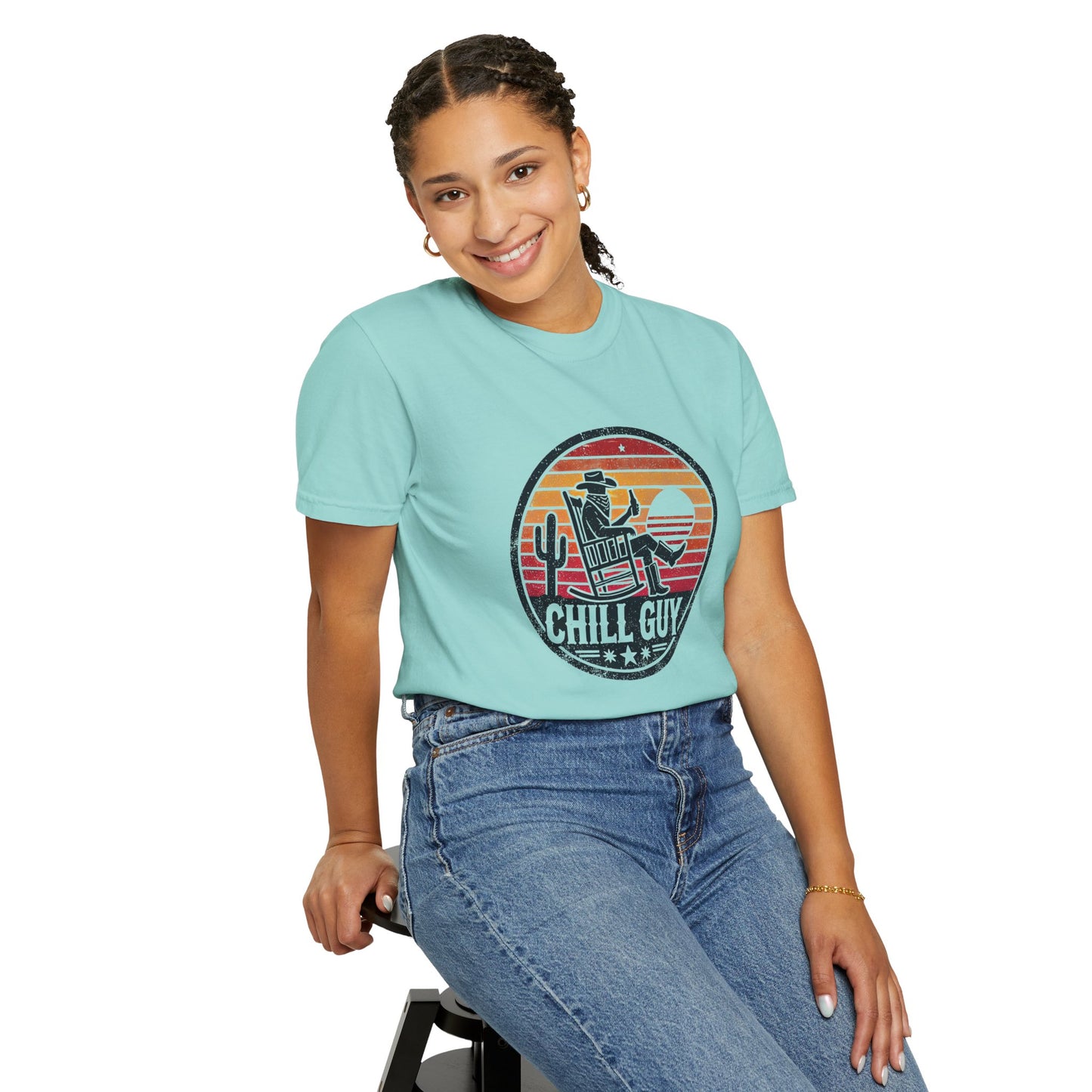 Chill Cowboy | Unisex Garment-Dyed T-shirt