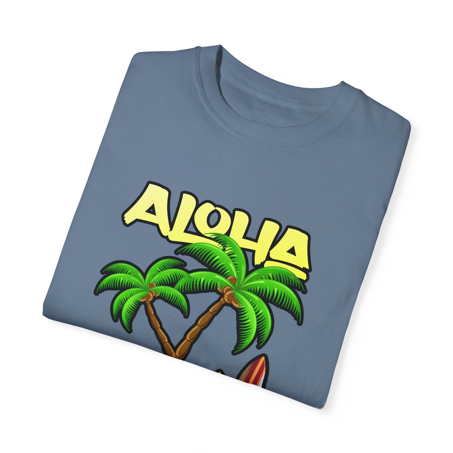 ALOHA | Unisex Garment-Dyed T-shirt