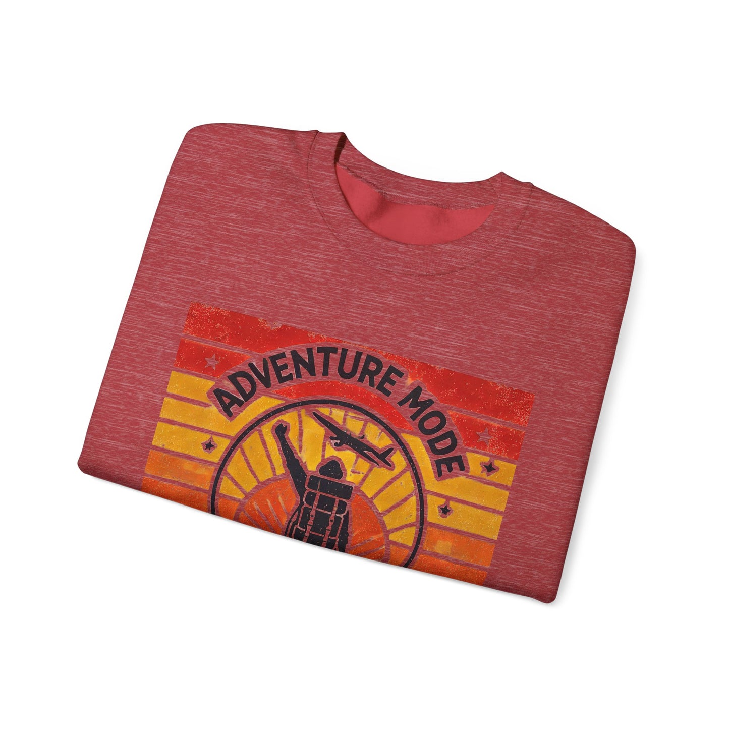 Adventure Mode Activated | Unisex Heavy Blend™ Crewneck Sweatshirt