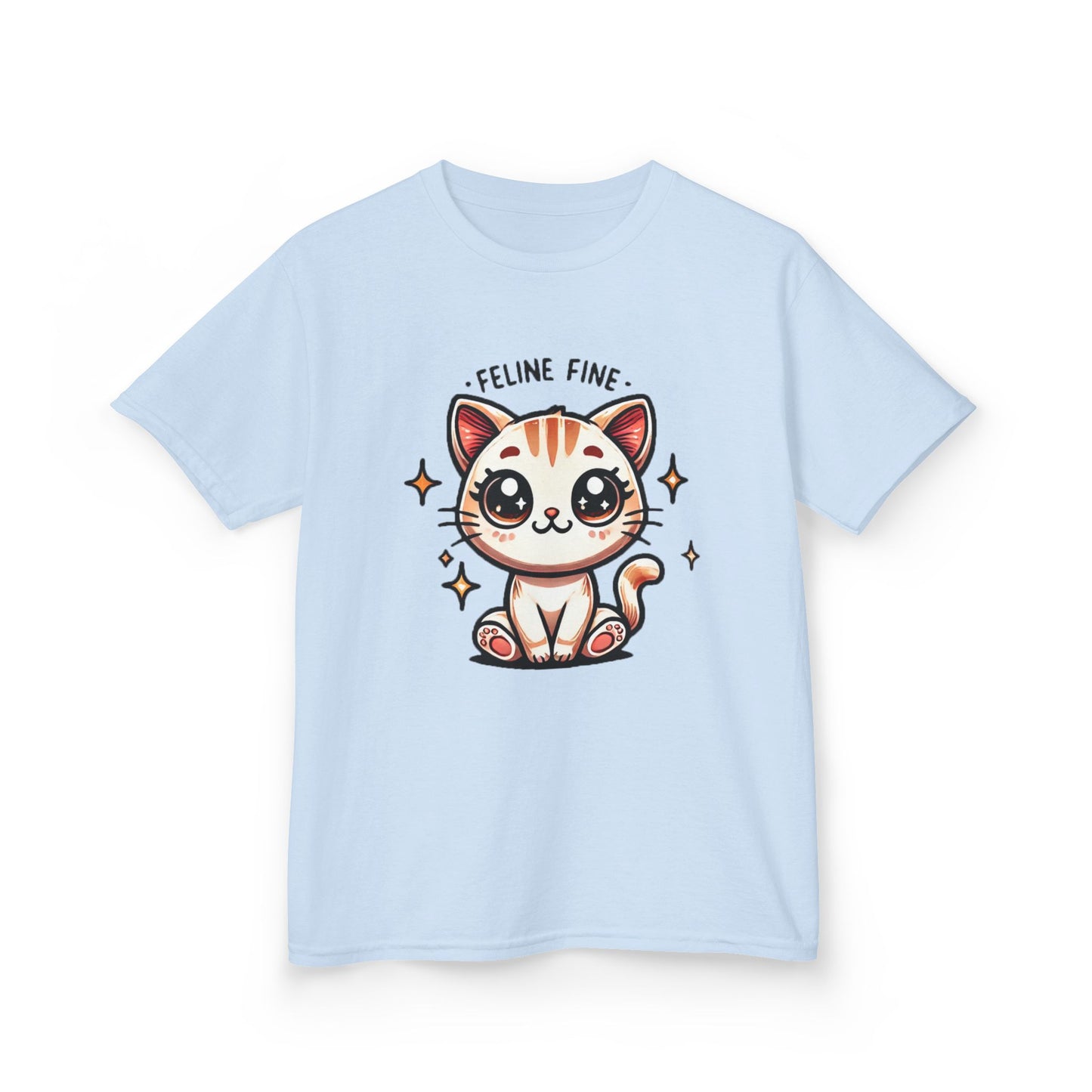 Feline Fine | Kids Heavy Cotton™ Tee